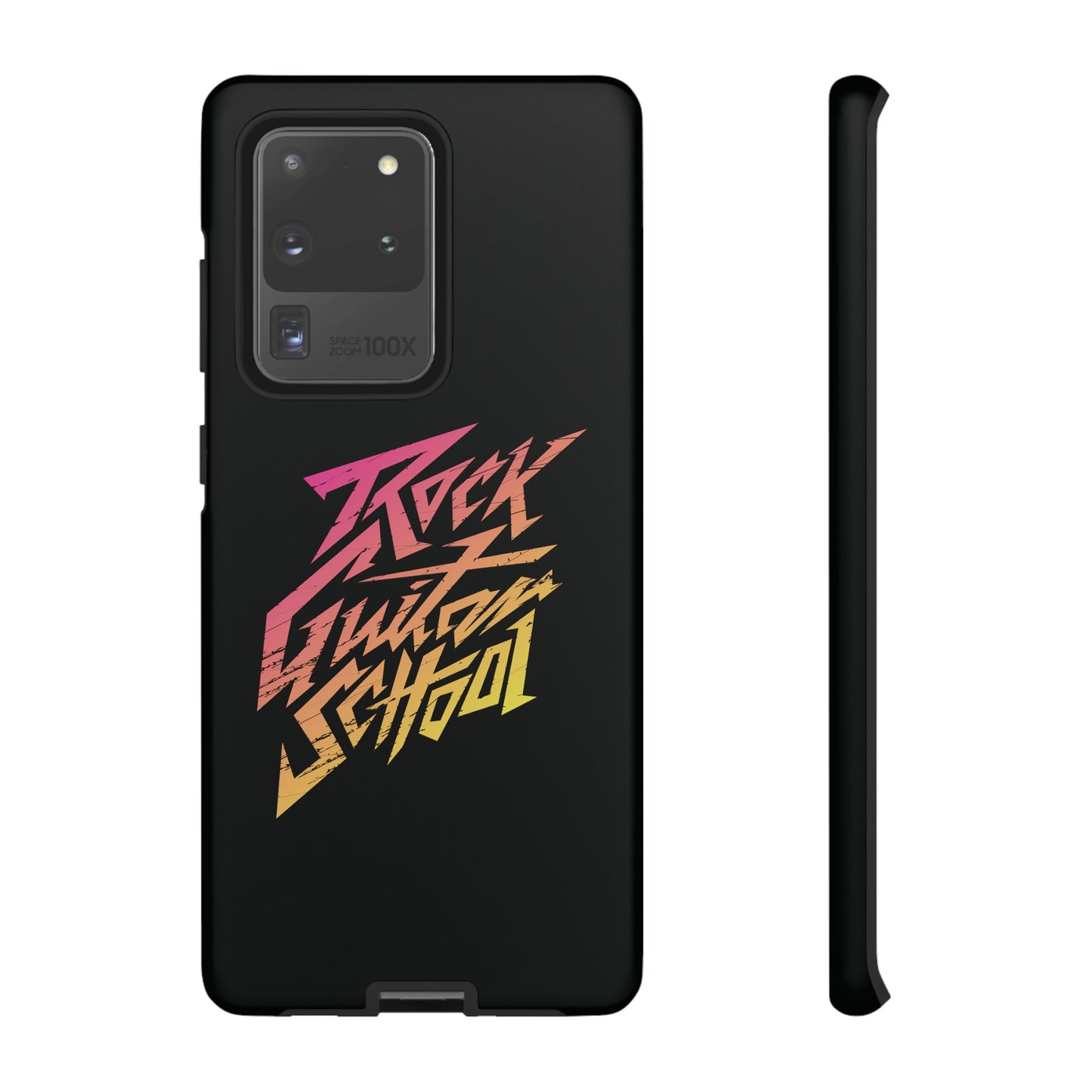 T5 Minimalist ROCK GUITAR SCHOOL Smartphone Case