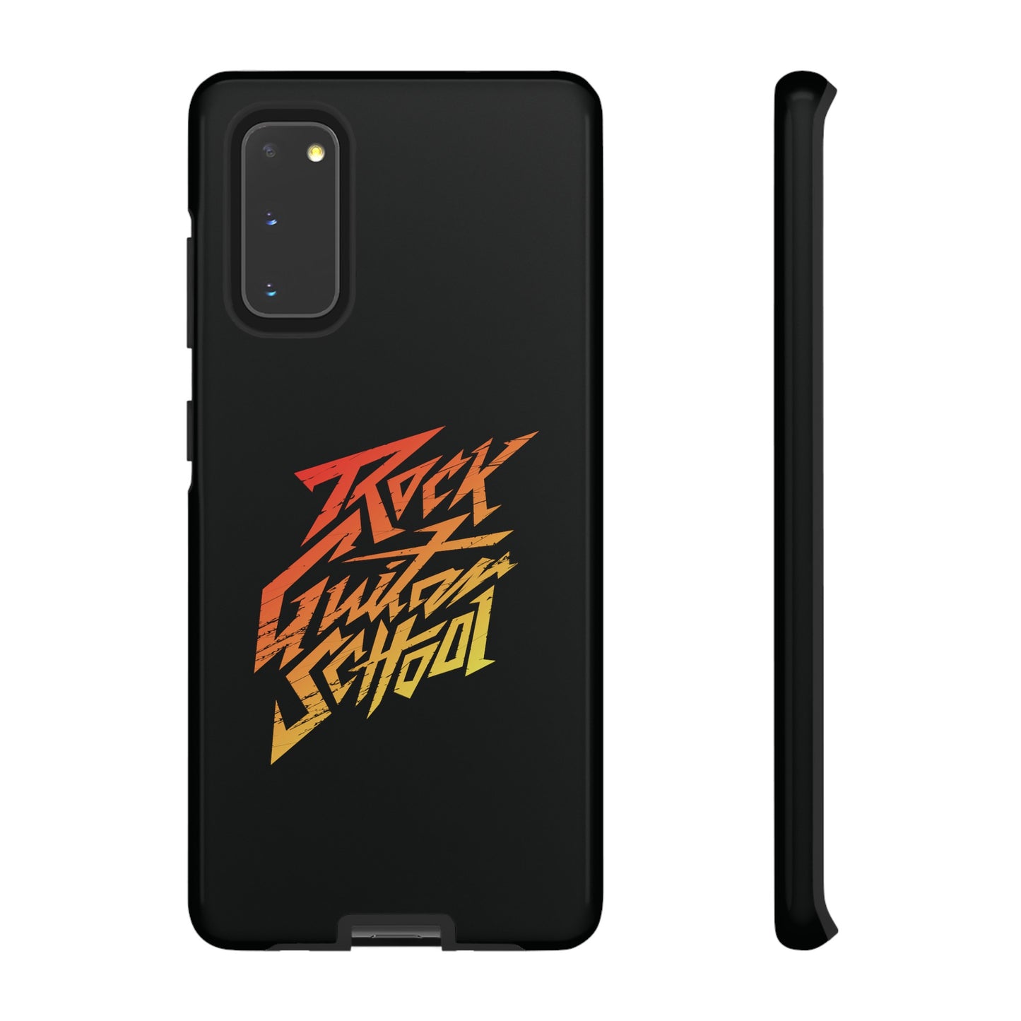 T5 Minimalist ROCK GUITAR SCHOOL Smartphone Case