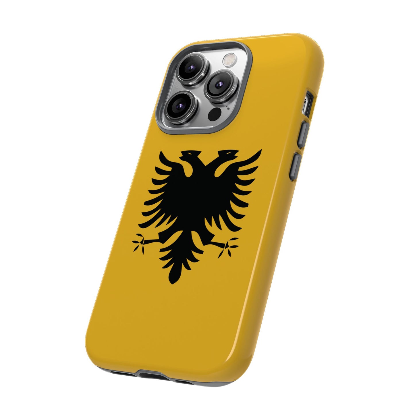 T5 Minimalist Albanian Flag Two Headed Eagle Smartphone Case