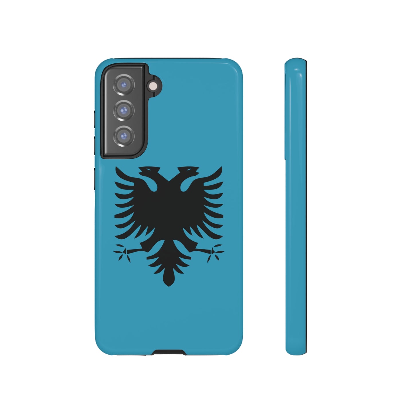 T5 Minimalist Albanian Flag Two Headed Eagle Smartphone Case