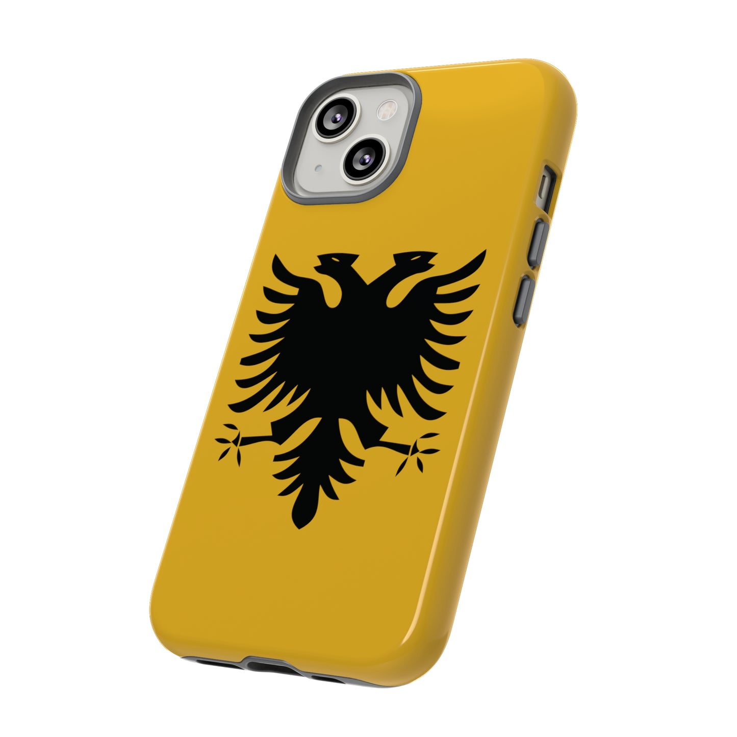 T5 Minimalist Albanian Flag Two Headed Eagle Smartphone Case