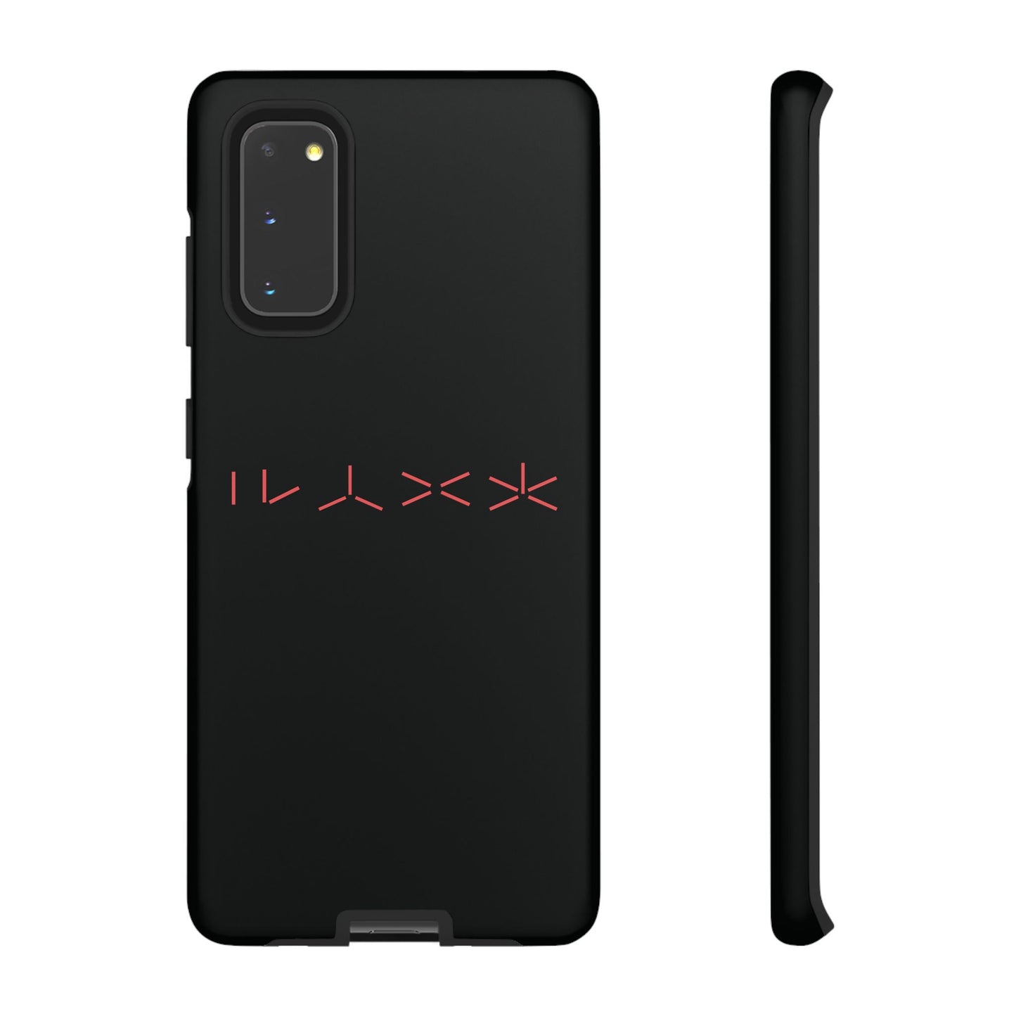 T5 Minimalist Alien Numbers Smartphone Case