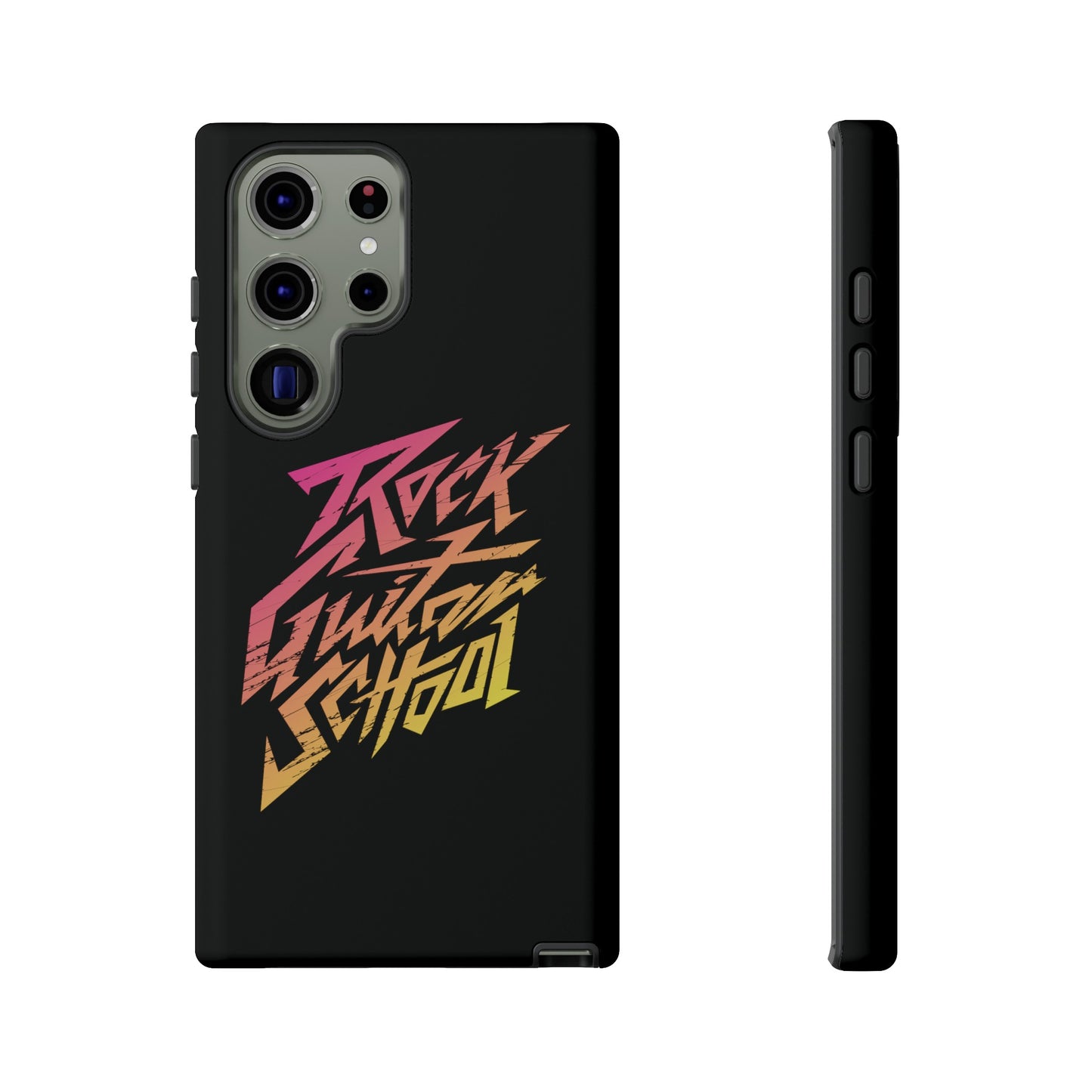 T5 Minimalist ROCK GUITAR SCHOOL Smartphone Case