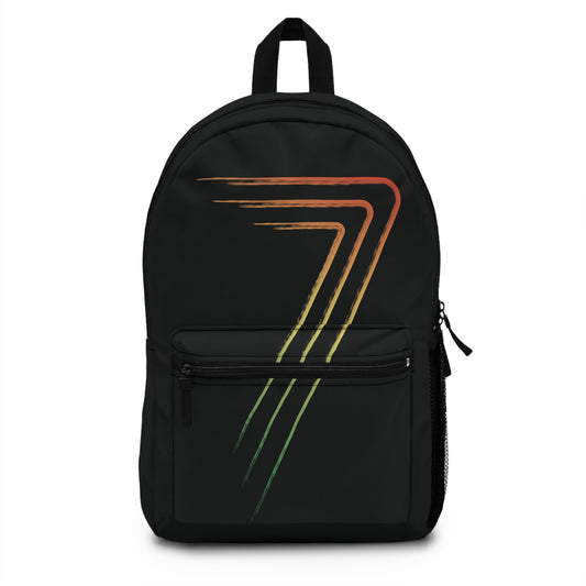 T5 Minimalist Seven Paint Stroke Backpack for Men