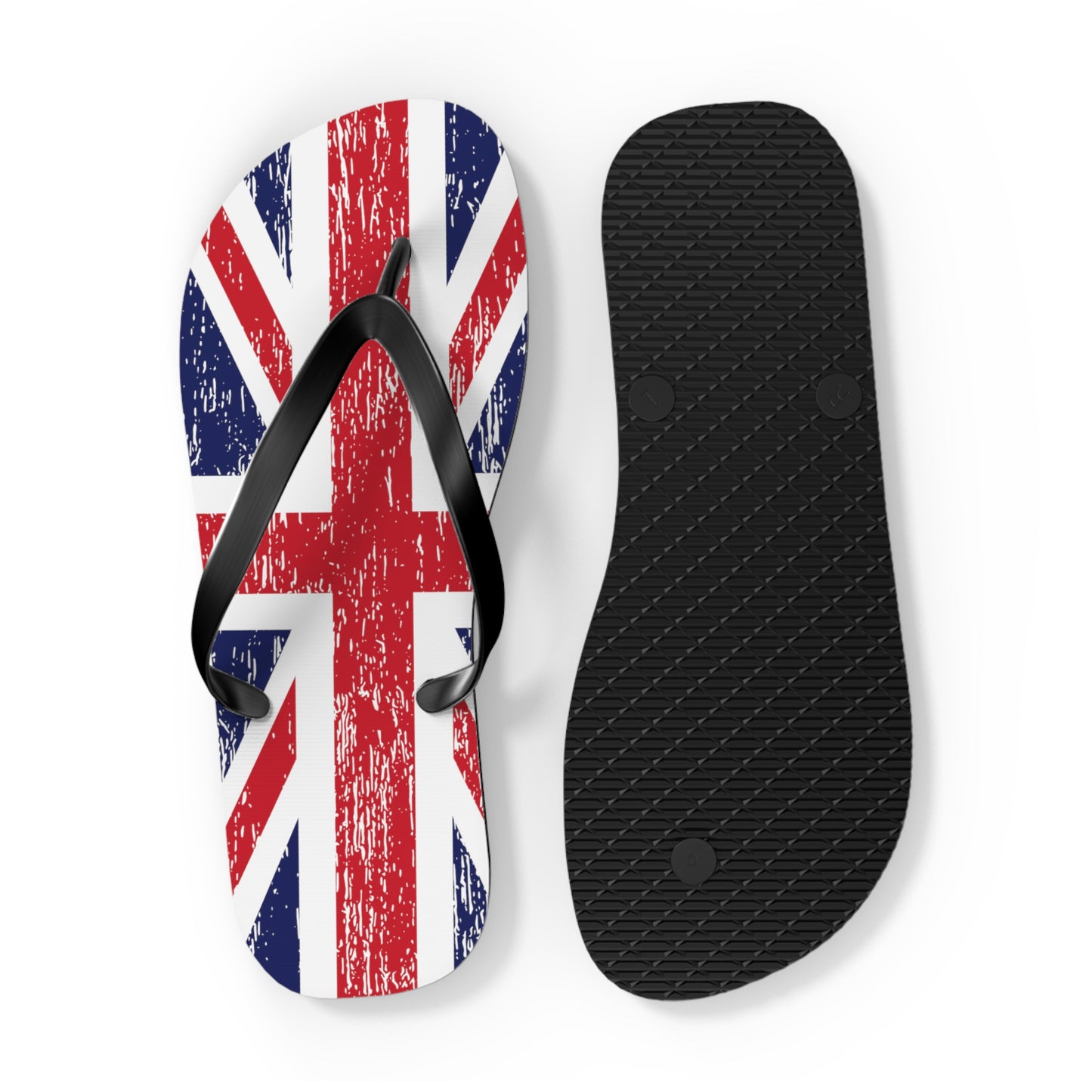 T5 Minimalist United Kingdom Flag Flip-Flops for Men & Women