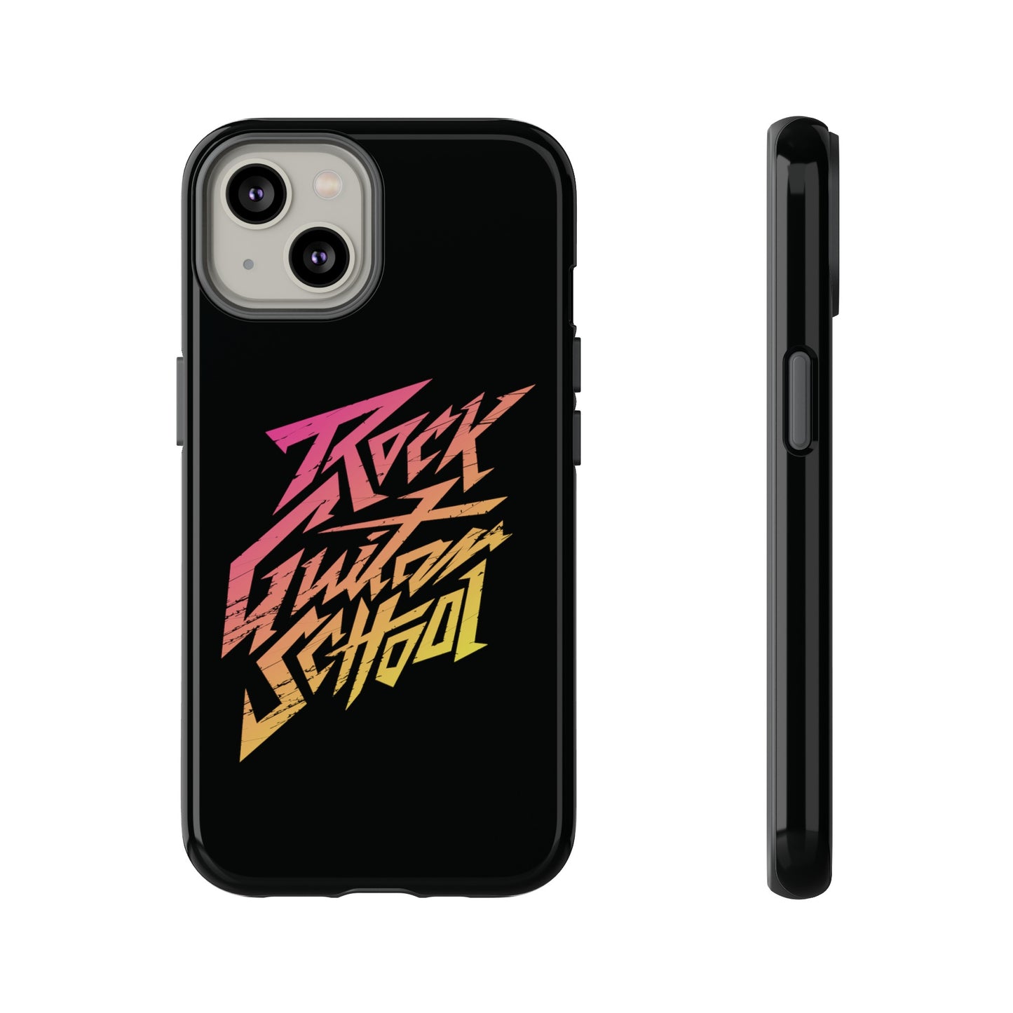 T5 Minimalist ROCK GUITAR SCHOOL Smartphone Case