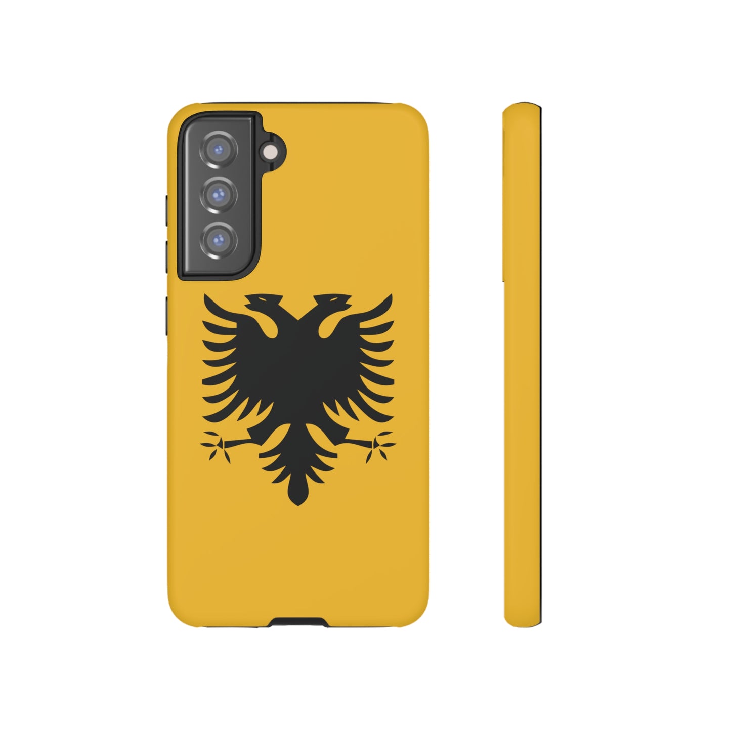 T5 Minimalist Albanian Flag Two Headed Eagle Smartphone Case