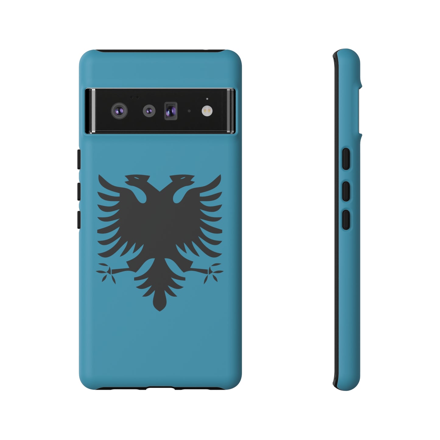 T5 Minimalist Albanian Flag Two Headed Eagle Smartphone Case