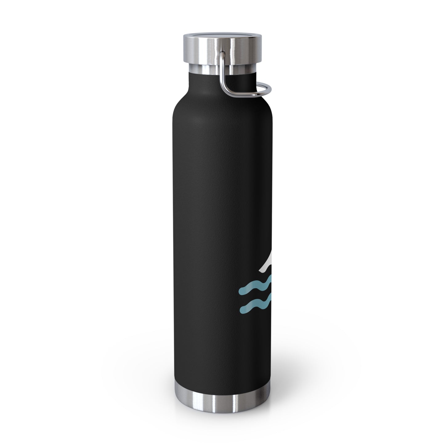 T5 Minimalist Swimming Area Sign Copper Vacuum Insulated Bottle