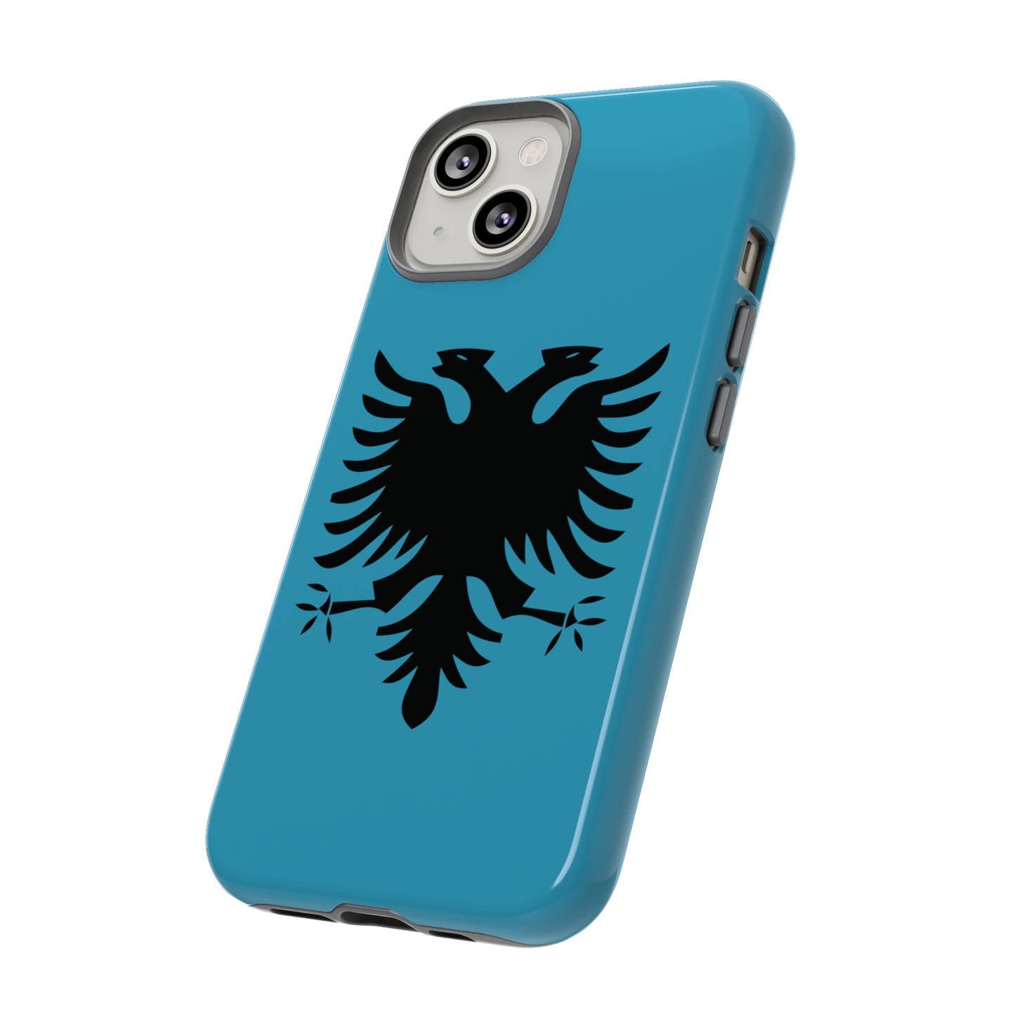 T5 Minimalist Albanian Flag Two Headed Eagle Smartphone Case