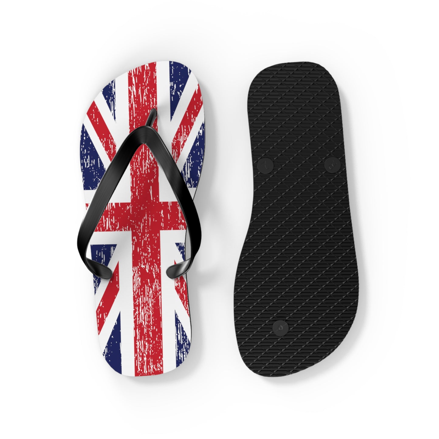 T5 Minimalist United Kingdom Flag Flip-Flops for Men & Women