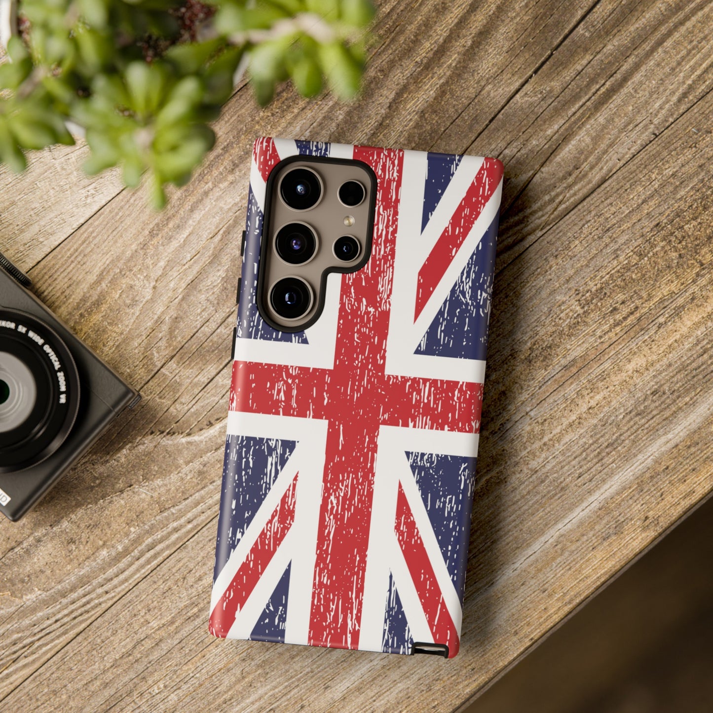 T5 Minimalist United Kingdom Flag Smartphone Case