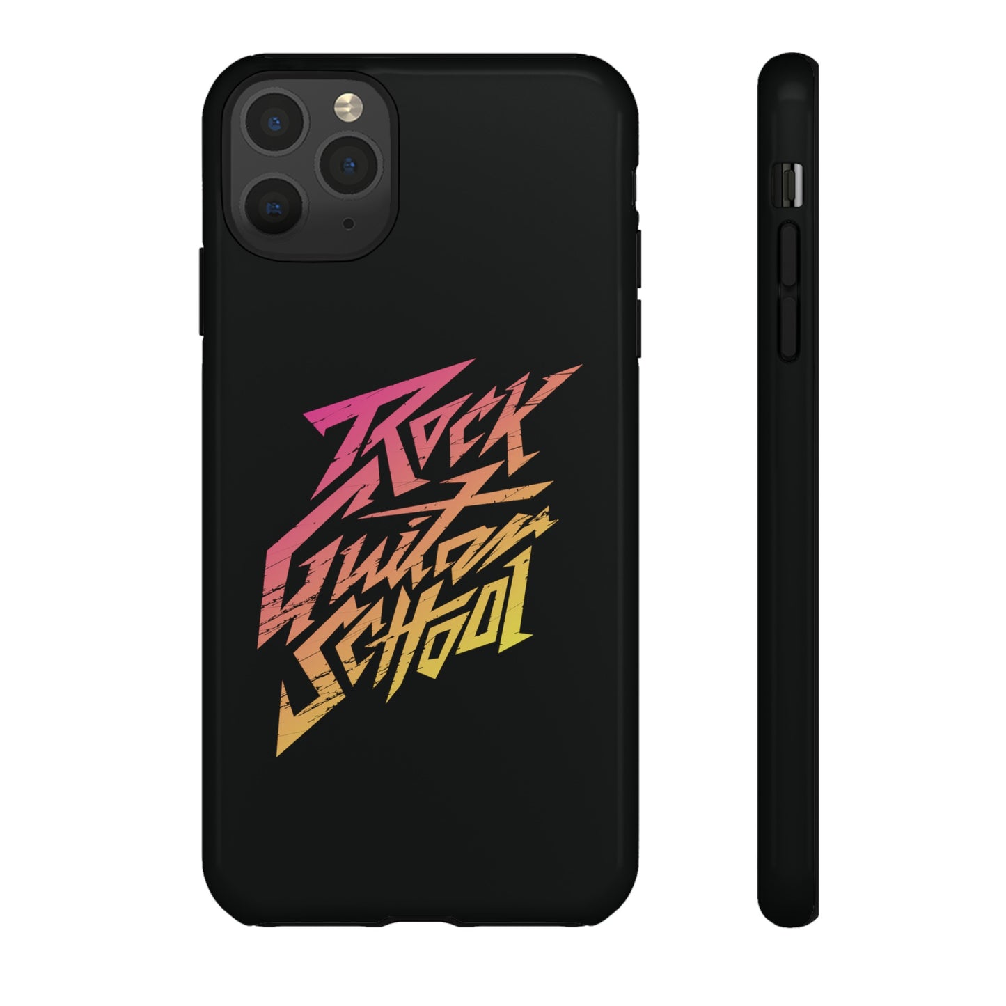 T5 Minimalist ROCK GUITAR SCHOOL Smartphone Case