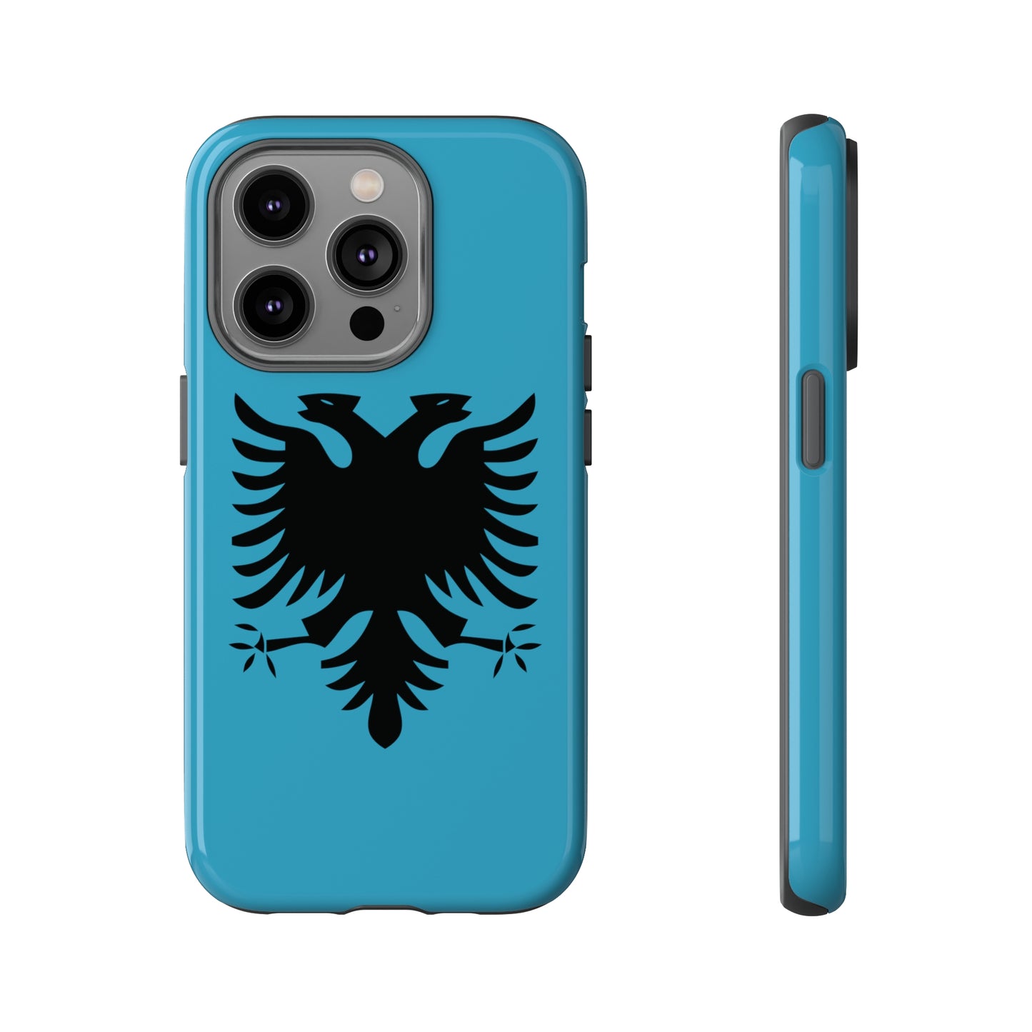 T5 Minimalist Albanian Flag Two Headed Eagle Smartphone Case