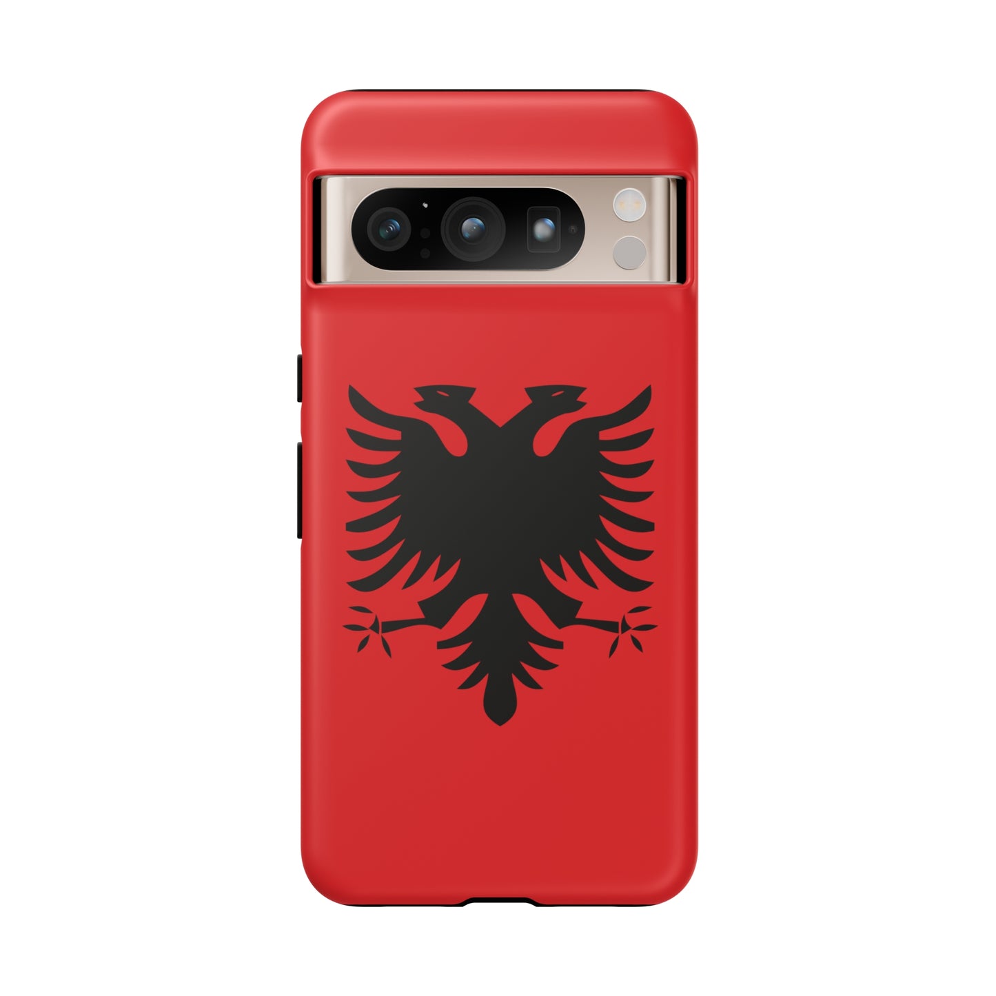 T5 Minimalist Albanian Flag Two Headed Eagle Smartphone Case