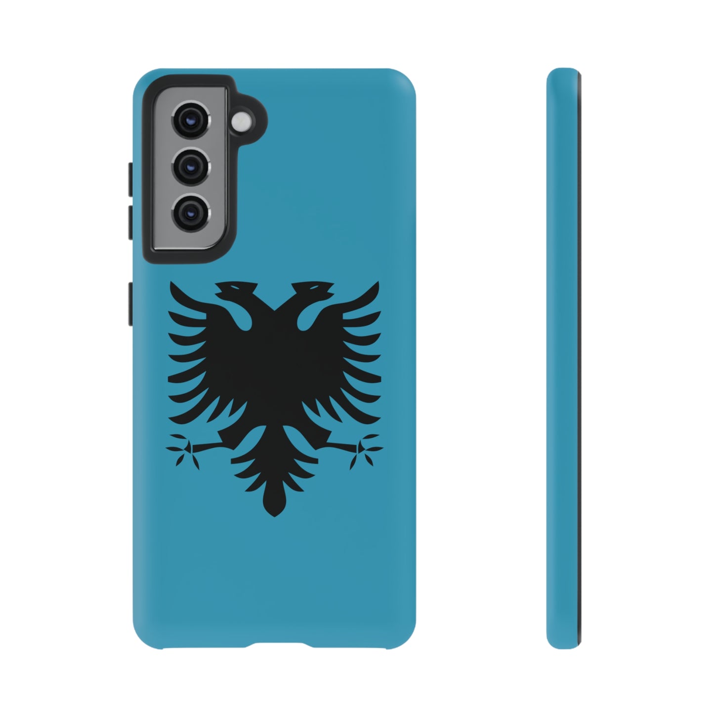 T5 Minimalist Albanian Flag Two Headed Eagle Smartphone Case