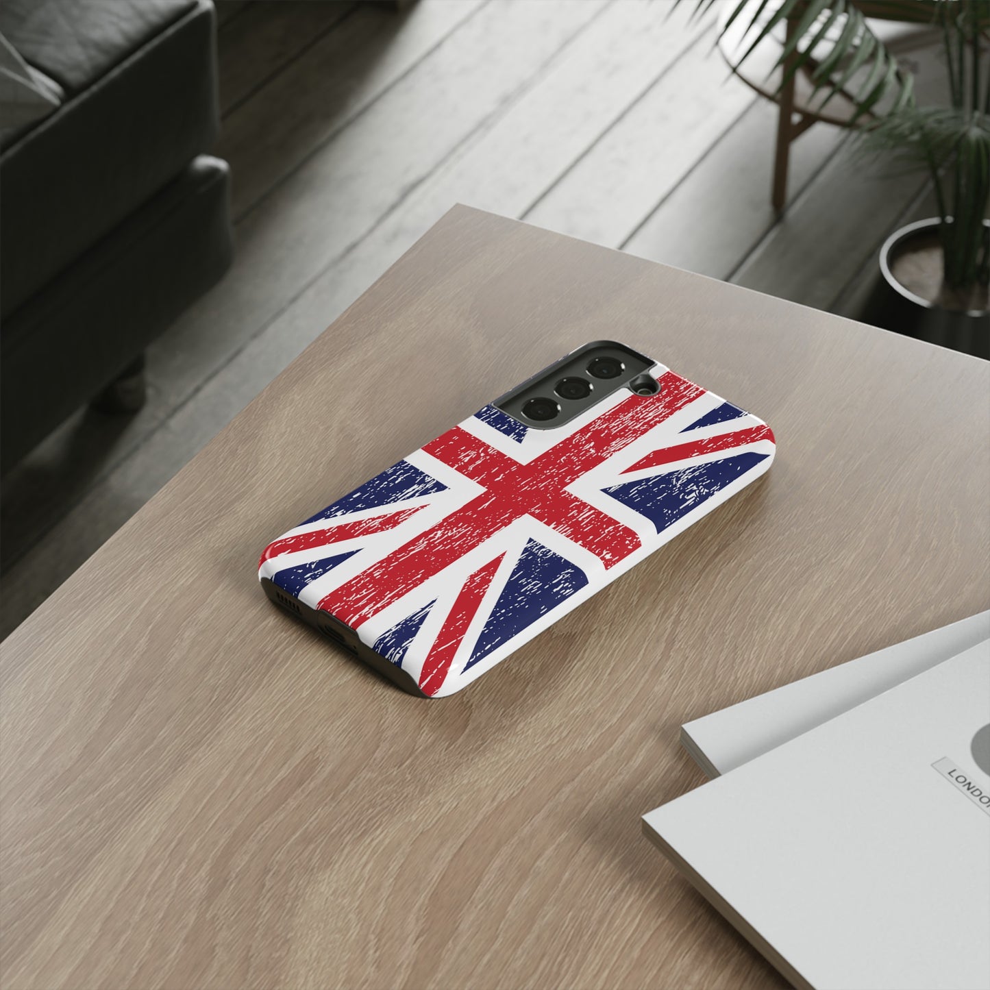 T5 Minimalist United Kingdom Flag Smartphone Case