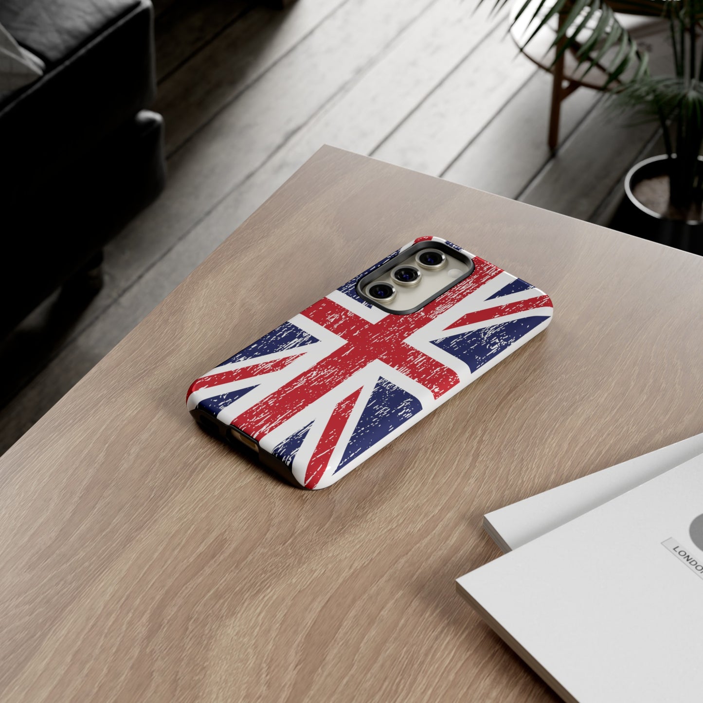 T5 Minimalist United Kingdom Flag Smartphone Case