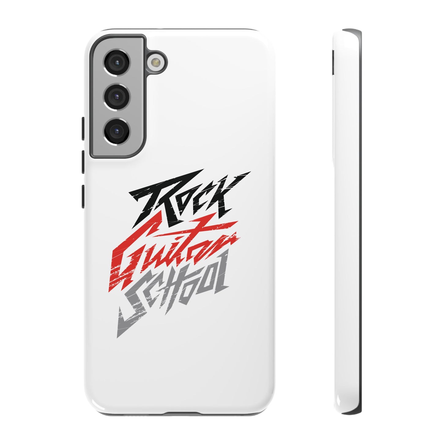 T5 Minimalist ROCK GUITAR SCHOOL Smartphone Case