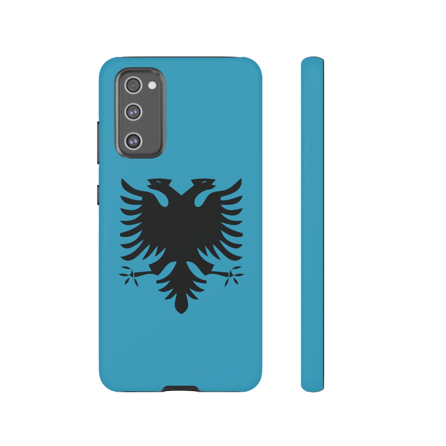 T5 Minimalist Albanian Flag Two Headed Eagle Smartphone Case