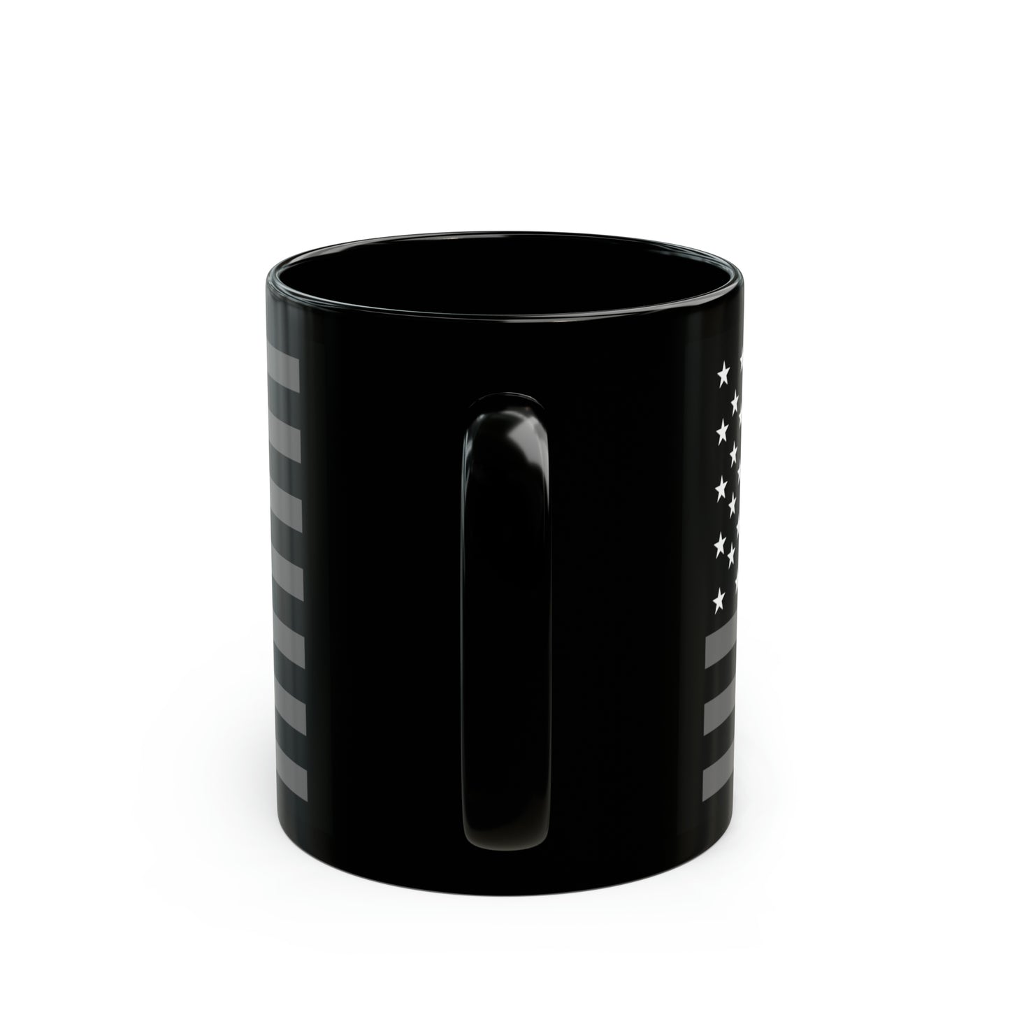 T5 Minimalist U.S.A. Flag Ceramic Coffee Mug