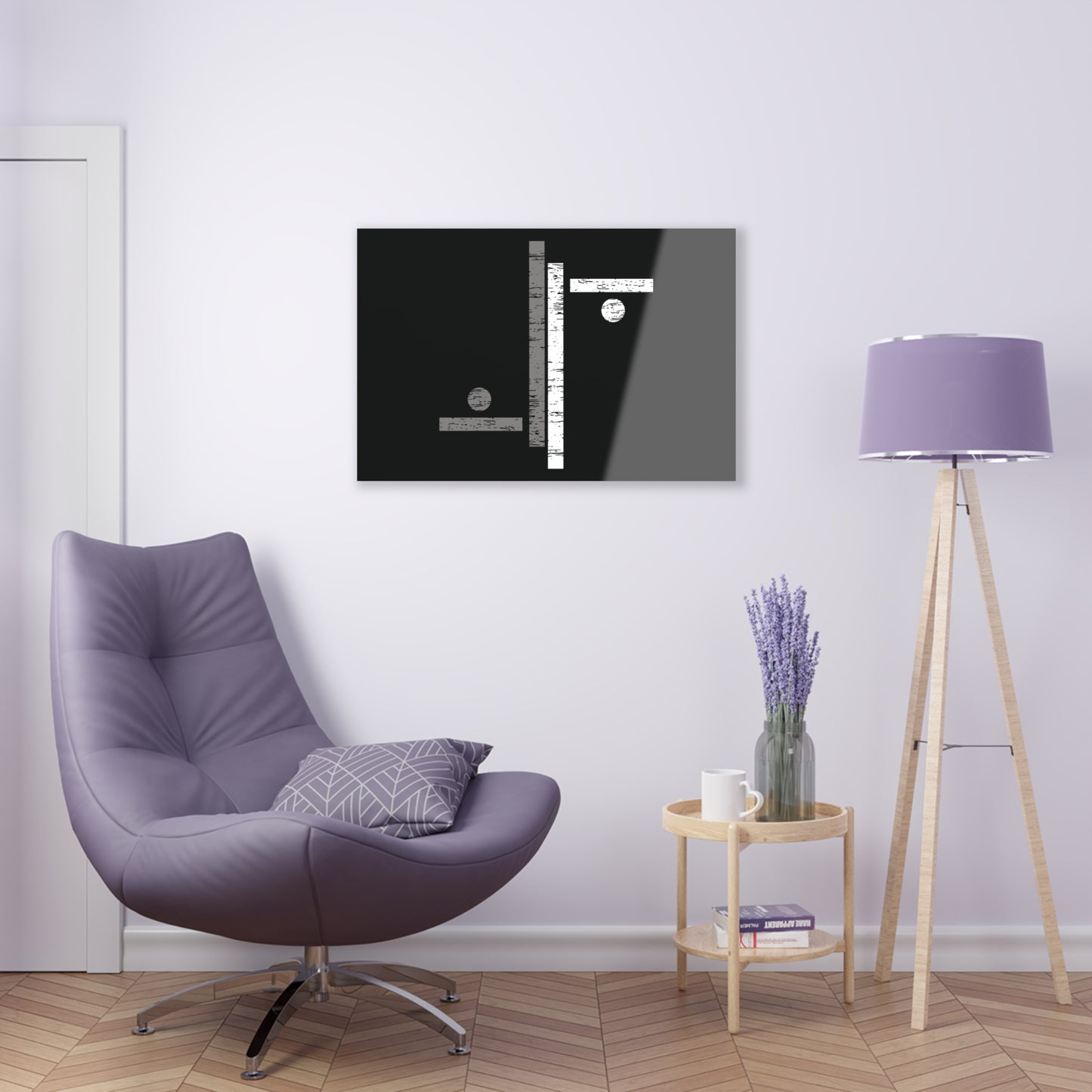 T5 Minimalist Ping-Pong Acrylic Print