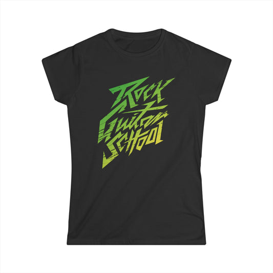 T5 Minimalist ROCK GUITAR SCHOOL T-Shirt for Women