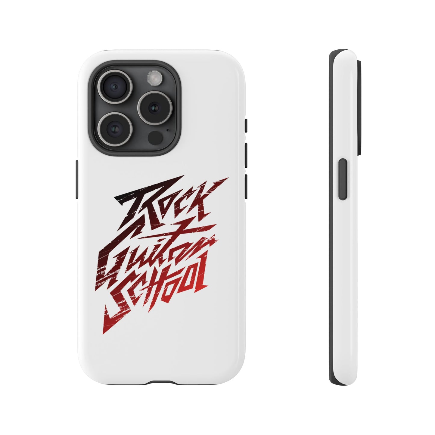 T5 Minimalist ROCK GUITAR SCHOOL Smartphone Case