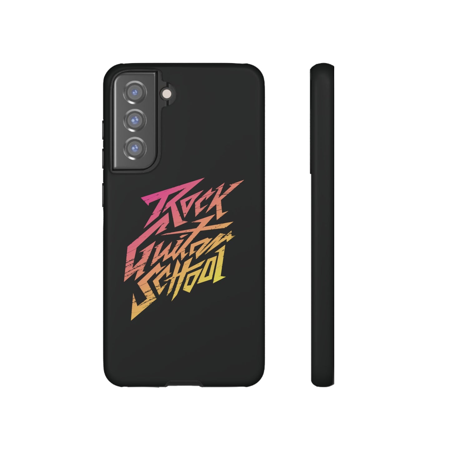 T5 Minimalist ROCK GUITAR SCHOOL Smartphone Case