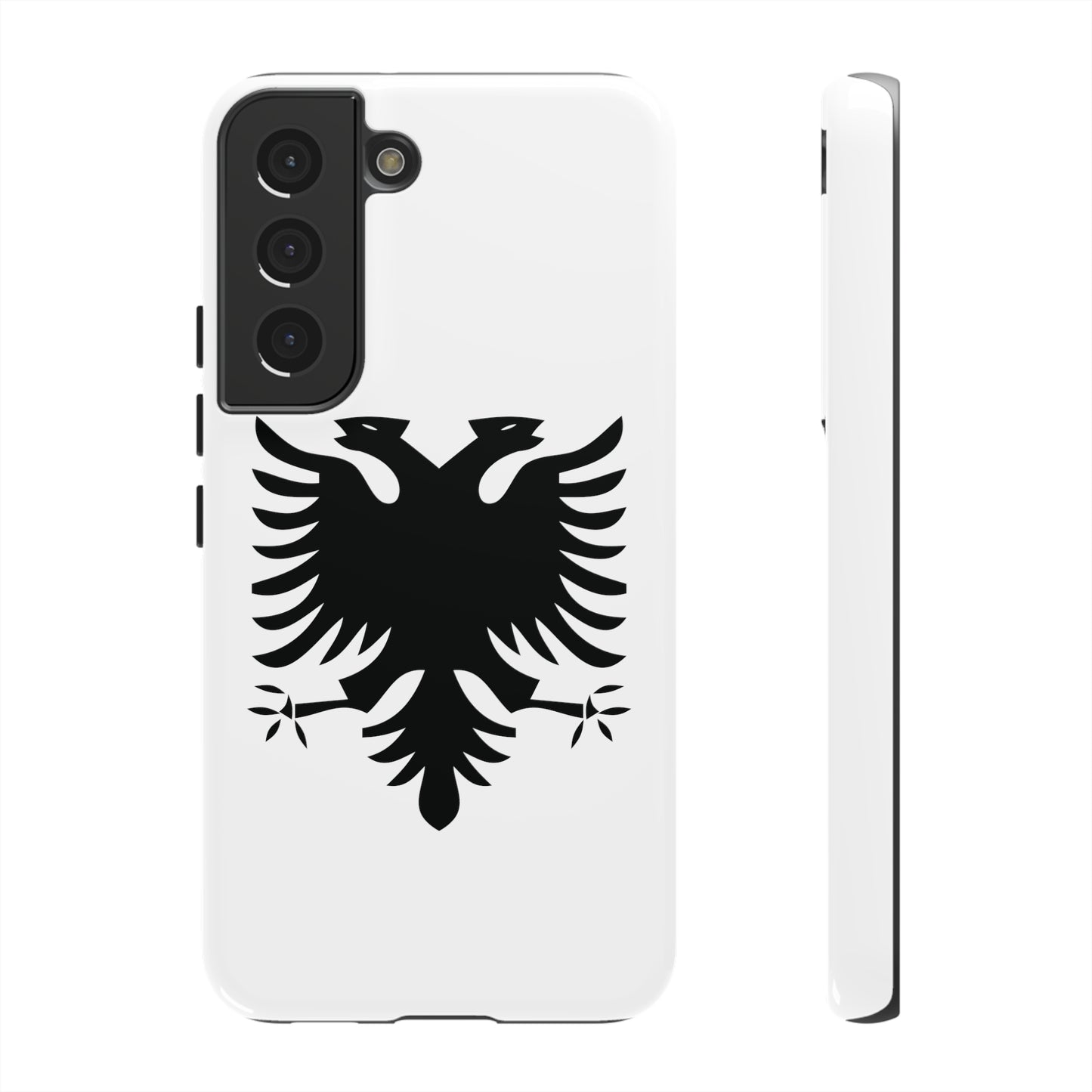 T5 Minimalist Albanian Flag Two Headed Eagle Smartphone Case