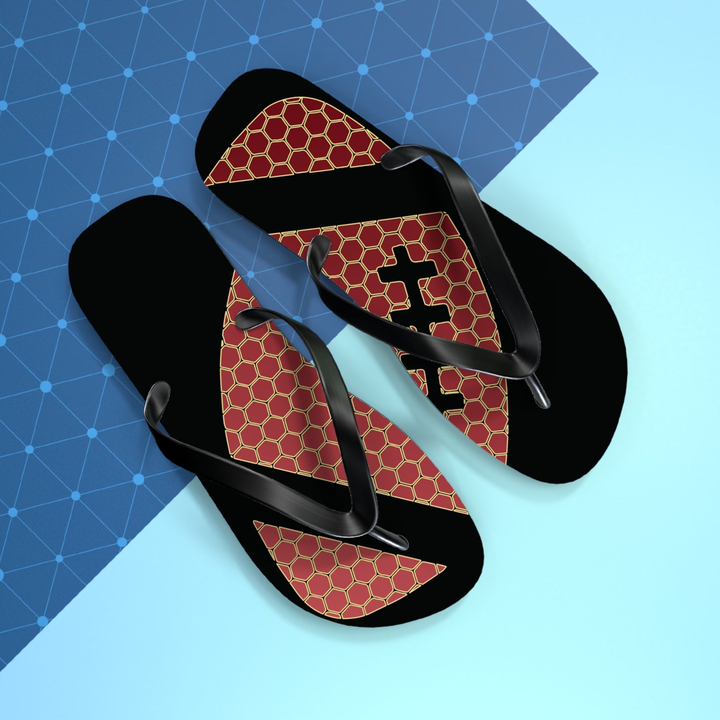 T5 Minimalist American Football Ball Flip-Flops for Men