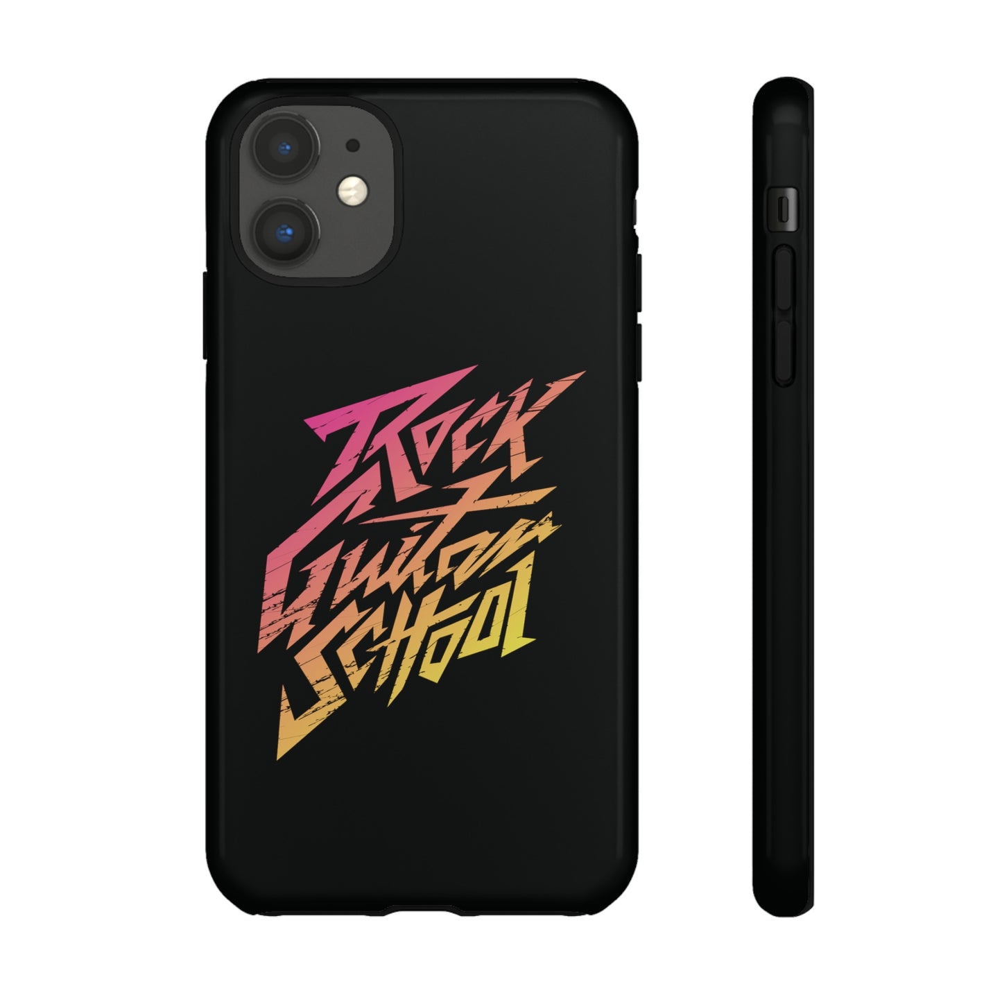 T5 Minimalist ROCK GUITAR SCHOOL Smartphone Case