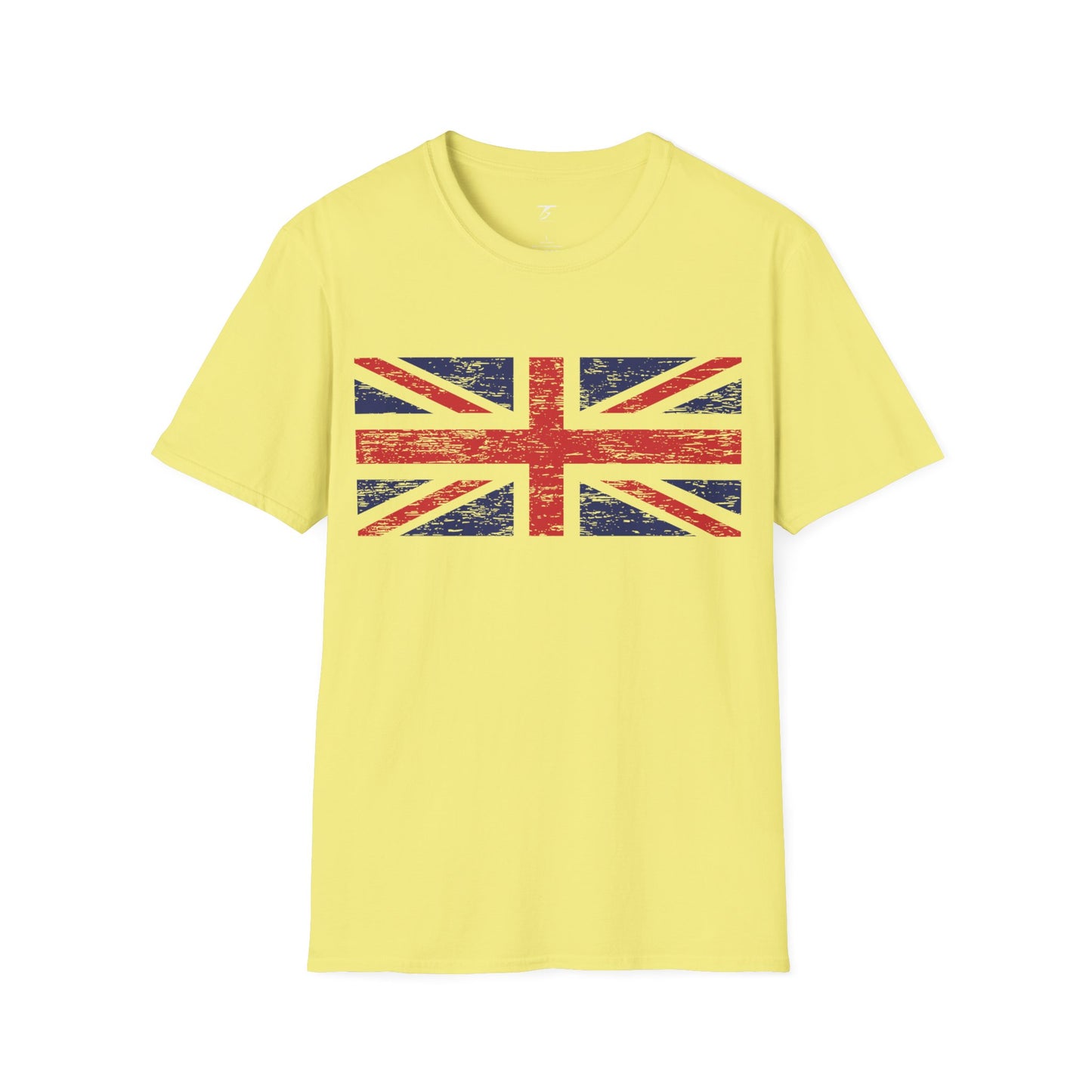 T5 Minimalist United Kingdom Flag T-Shirt for Men