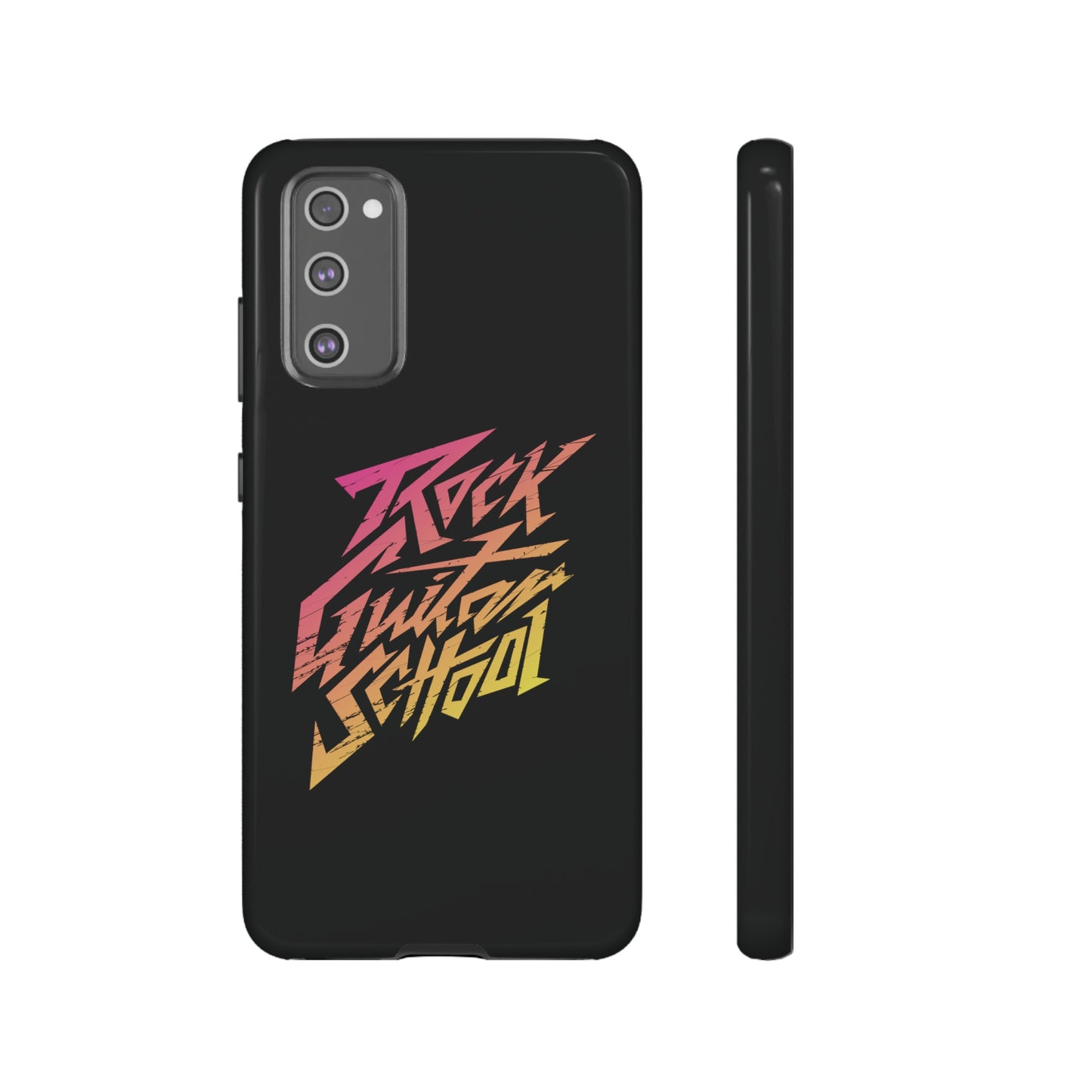 T5 Minimalist ROCK GUITAR SCHOOL Smartphone Case