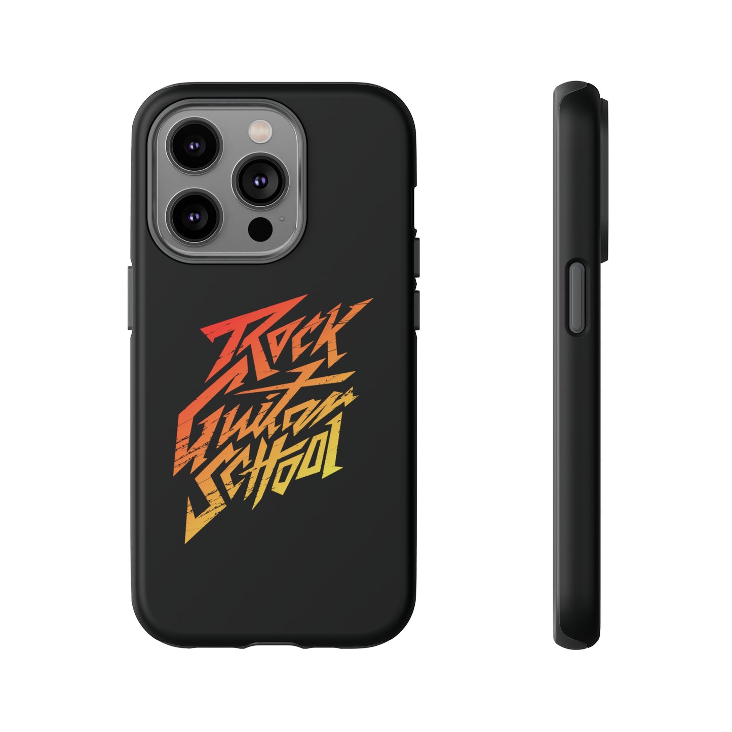 T5 Minimalist ROCK GUITAR SCHOOL Smartphone Case