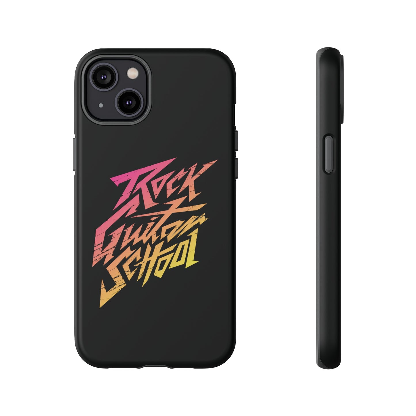 T5 Minimalist ROCK GUITAR SCHOOL Smartphone Case