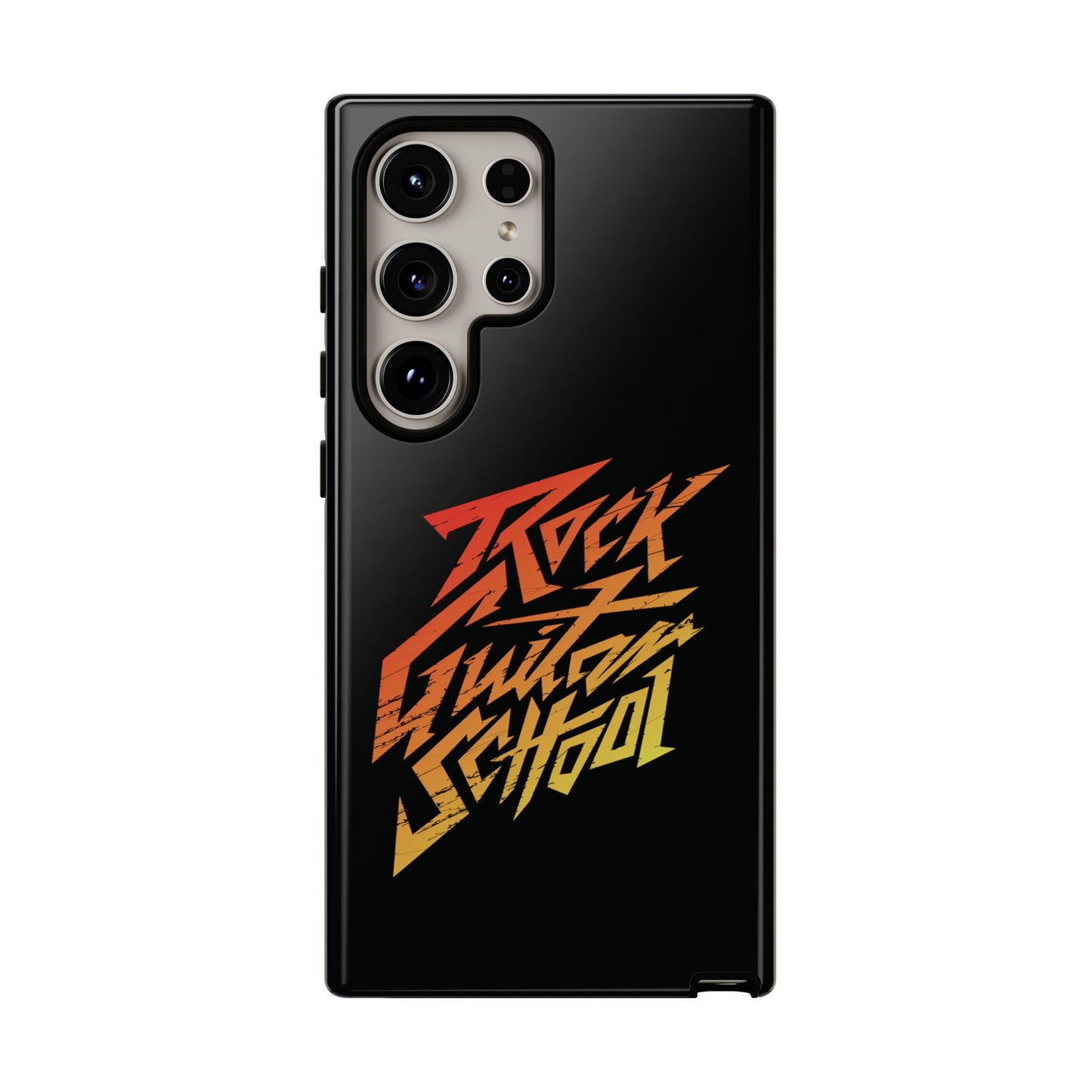 T5 Minimalist ROCK GUITAR SCHOOL Smartphone Case