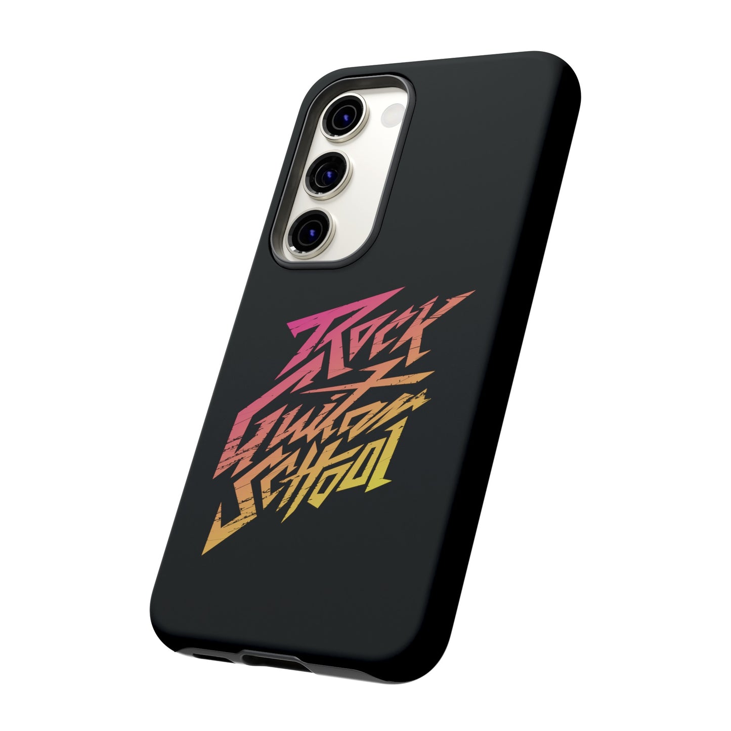 T5 Minimalist ROCK GUITAR SCHOOL Smartphone Case