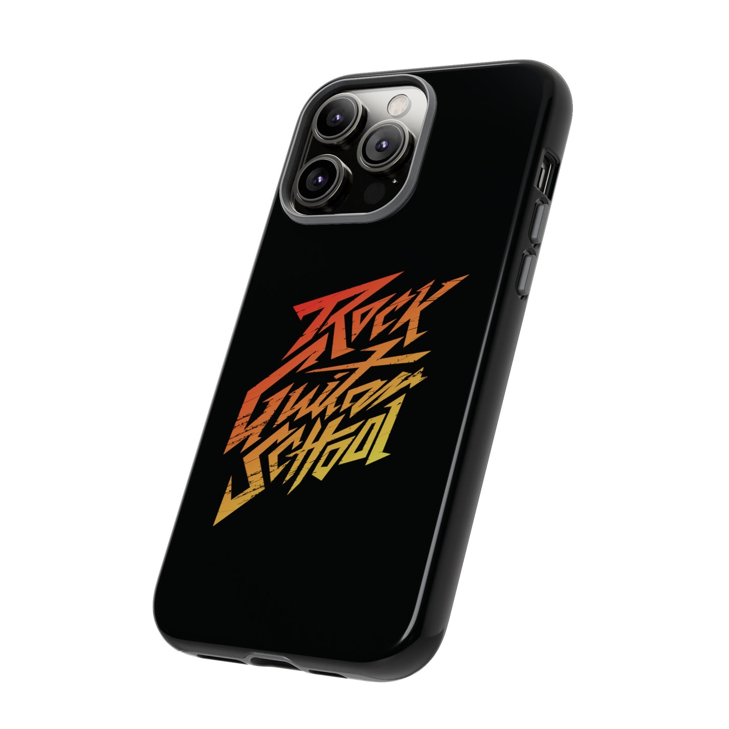 T5 Minimalist ROCK GUITAR SCHOOL Smartphone Case