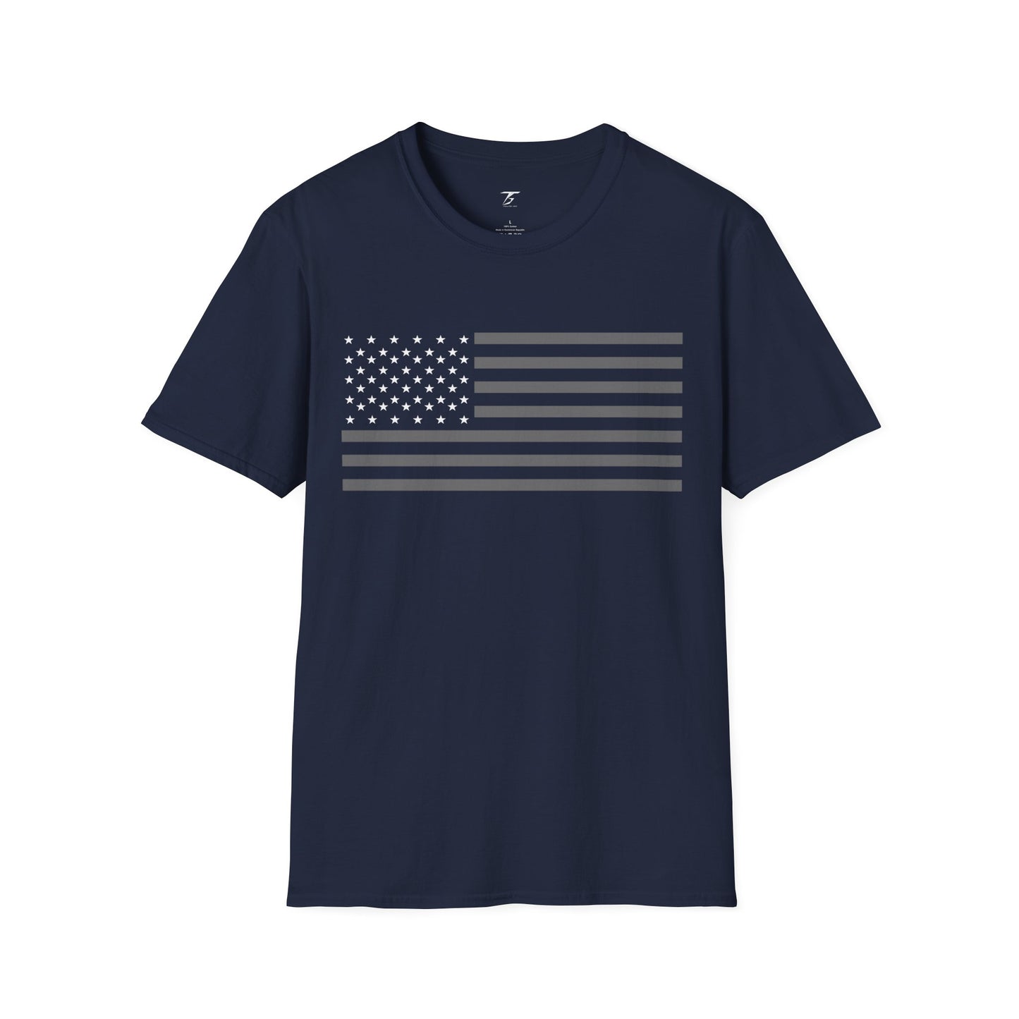 T5 Minimalist USA Flag T-Shirt for Men