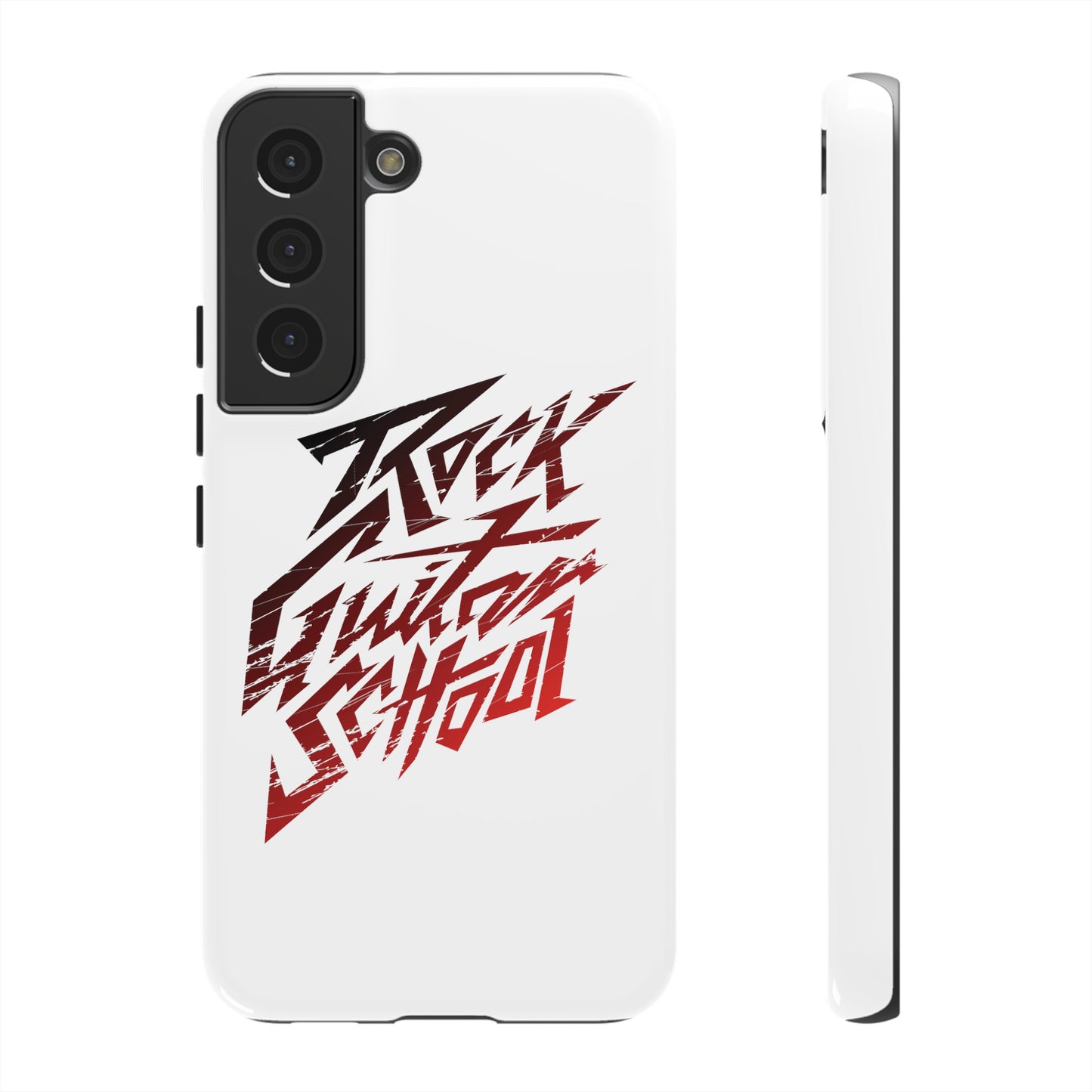 T5 Minimalist ROCK GUITAR SCHOOL Smartphone Case