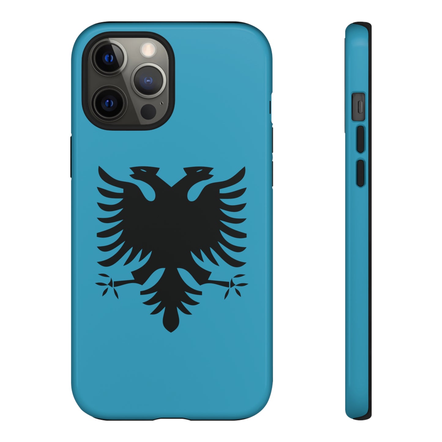 T5 Minimalist Albanian Flag Two Headed Eagle Smartphone Case