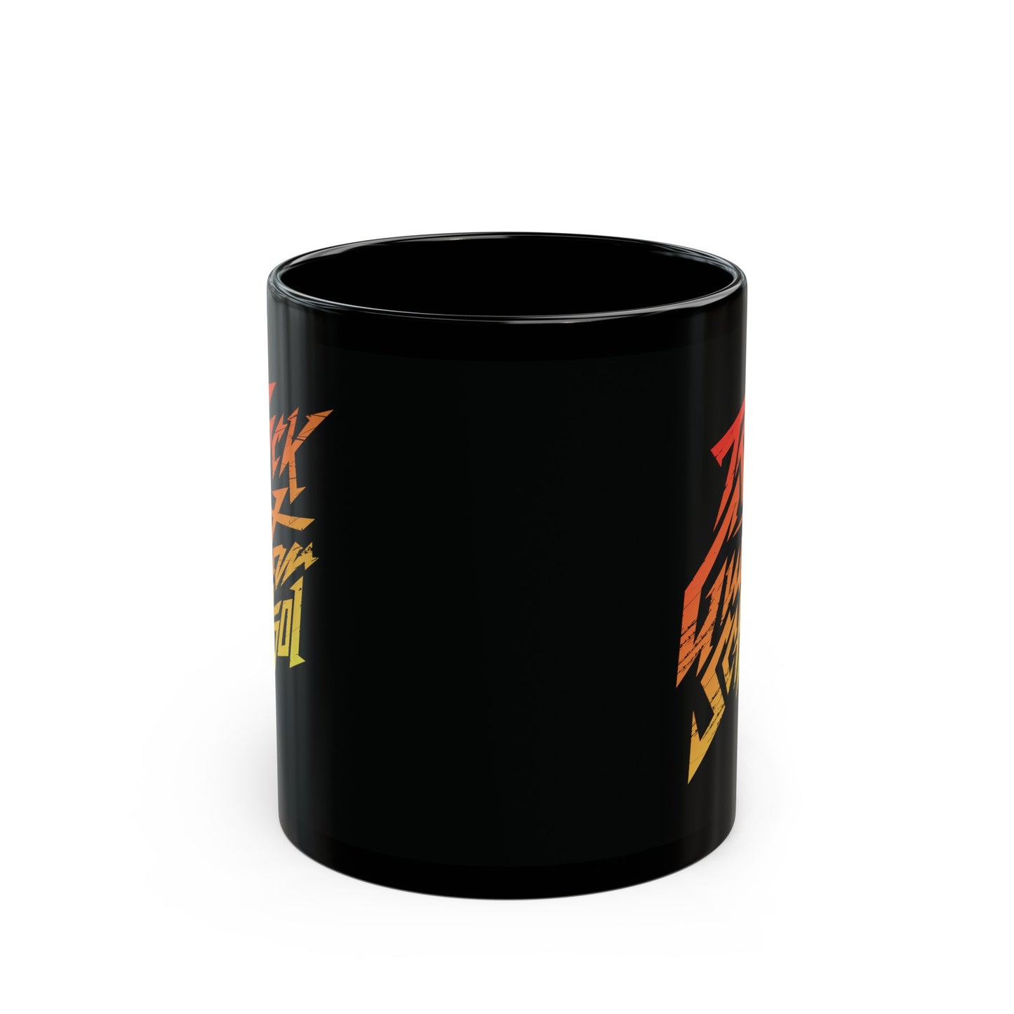 T5 Minimalist ROCK GUITAR SCHOOL Ceramic Coffee Mug