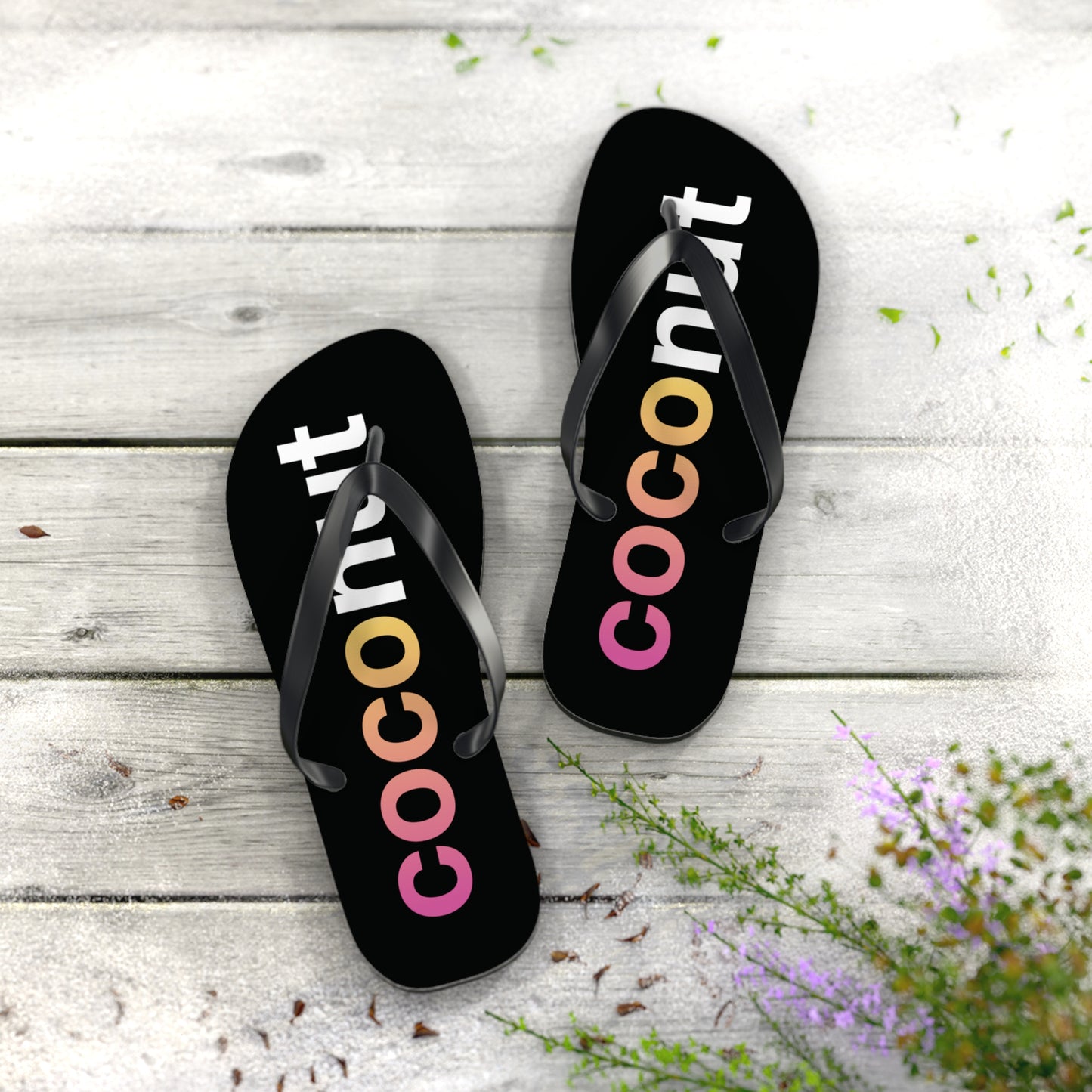 T5 Minimalist Coconut Flip-Flops for Women