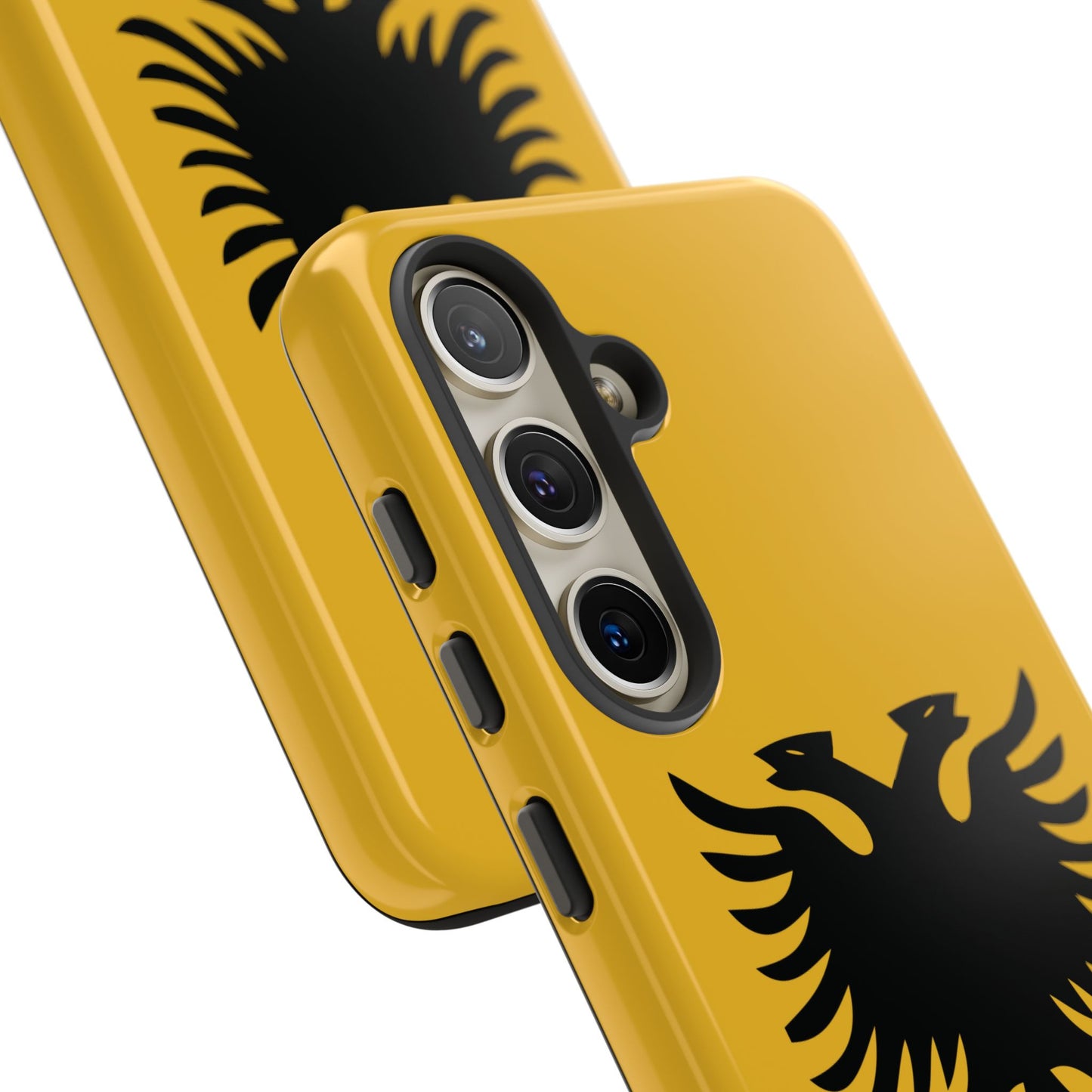 T5 Minimalist Albanian Flag Two Headed Eagle Smartphone Case