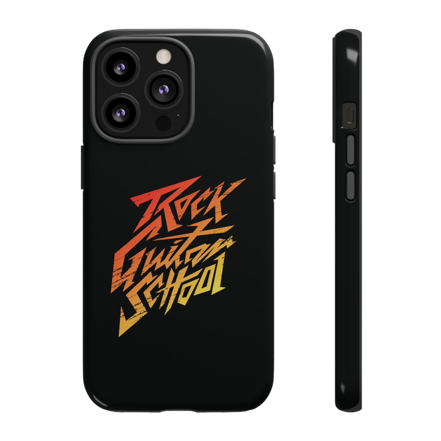 T5 Minimalist ROCK GUITAR SCHOOL Smartphone Case