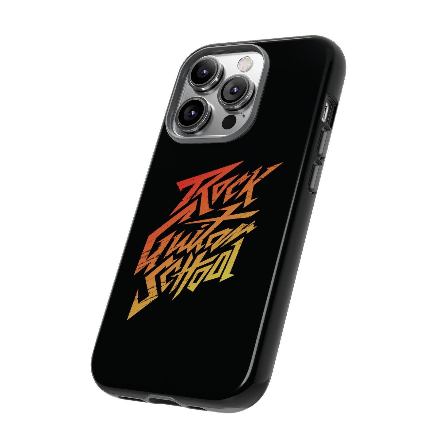 T5 Minimalist ROCK GUITAR SCHOOL Smartphone Case