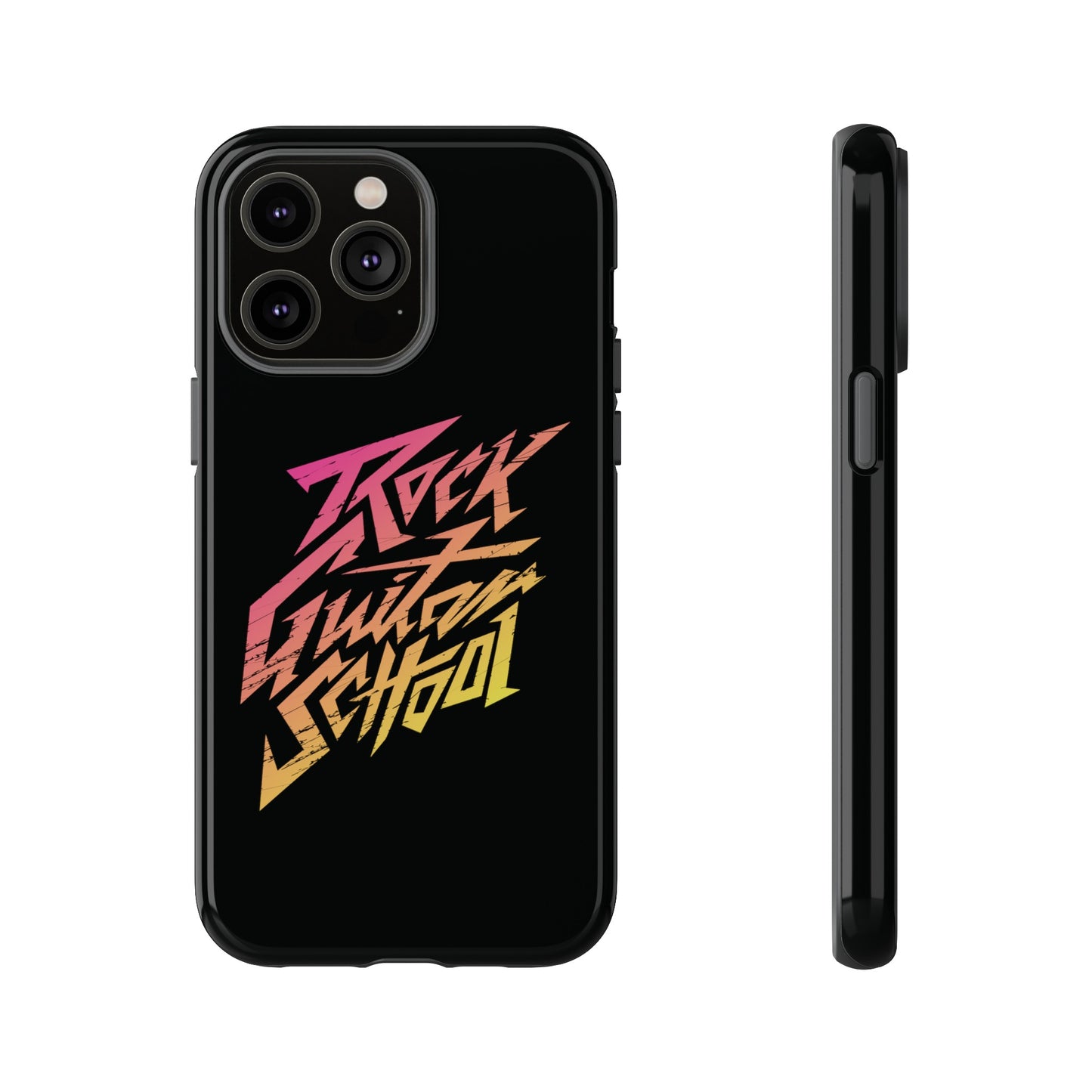 T5 Minimalist ROCK GUITAR SCHOOL Smartphone Case