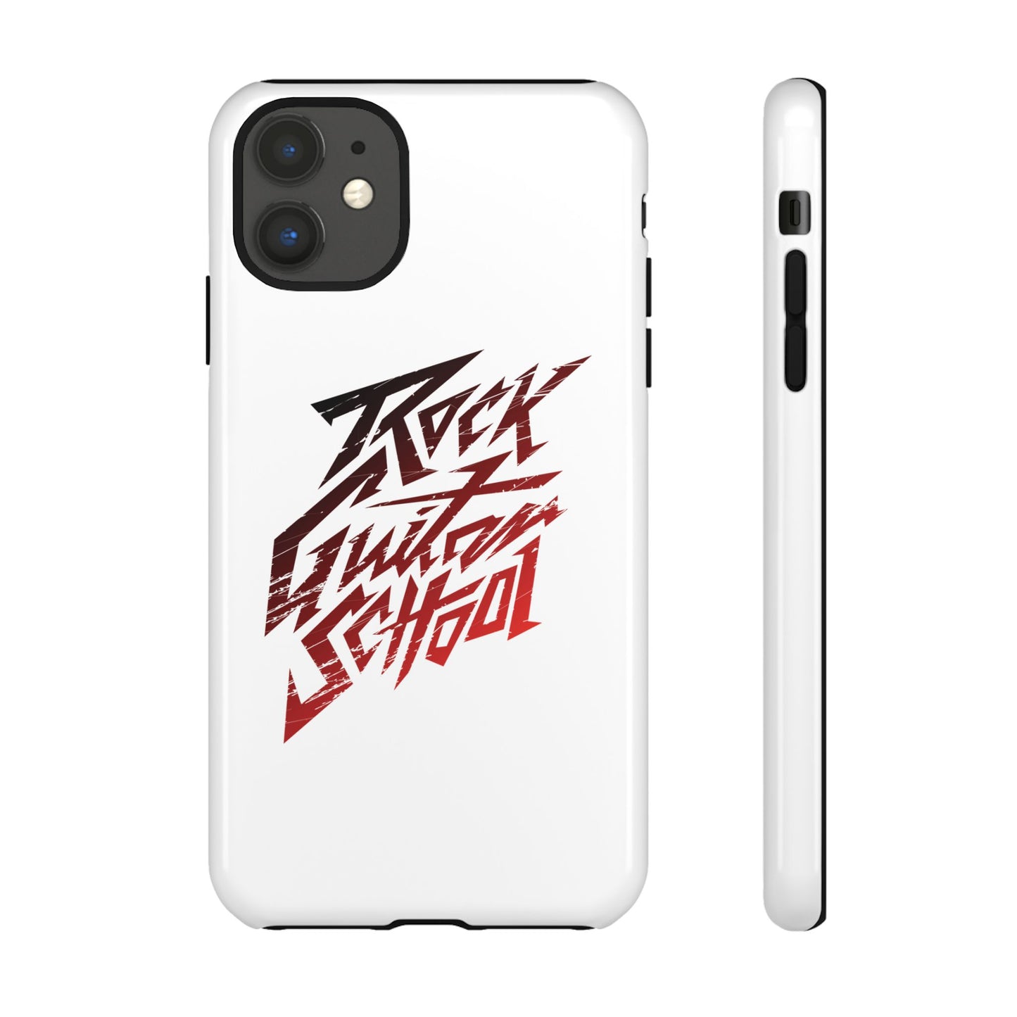 T5 Minimalist ROCK GUITAR SCHOOL Smartphone Case