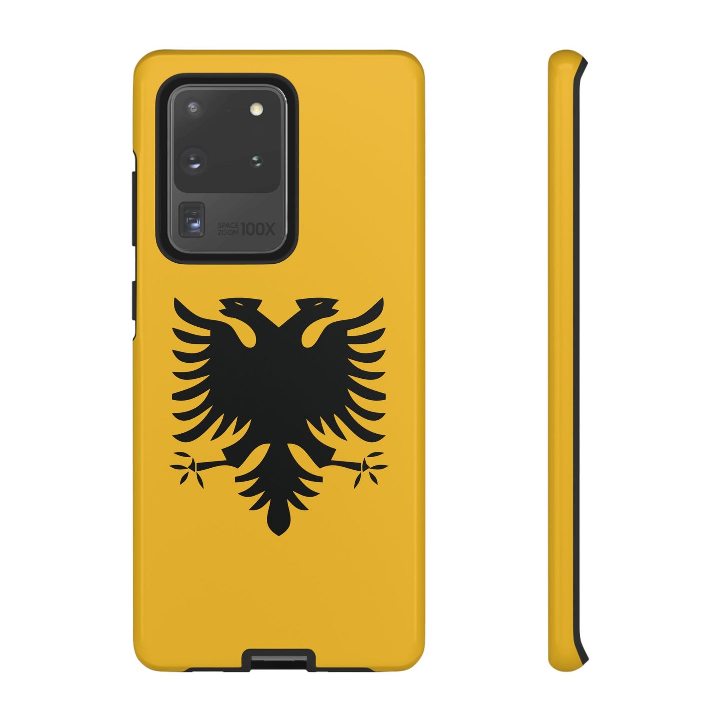 T5 Minimalist Albanian Flag Two Headed Eagle Smartphone Case